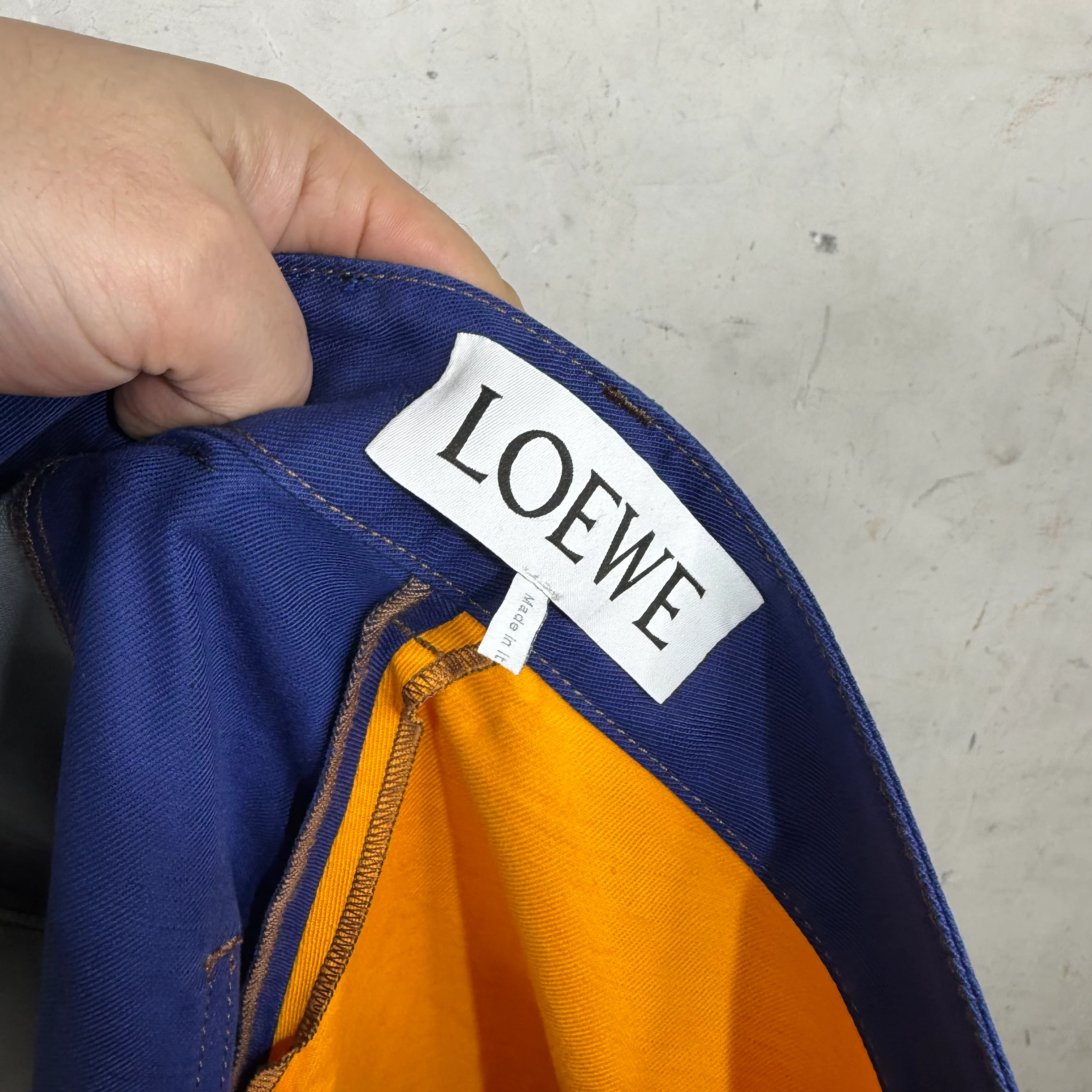 Loewe Patchwork Work Pants - Image 3