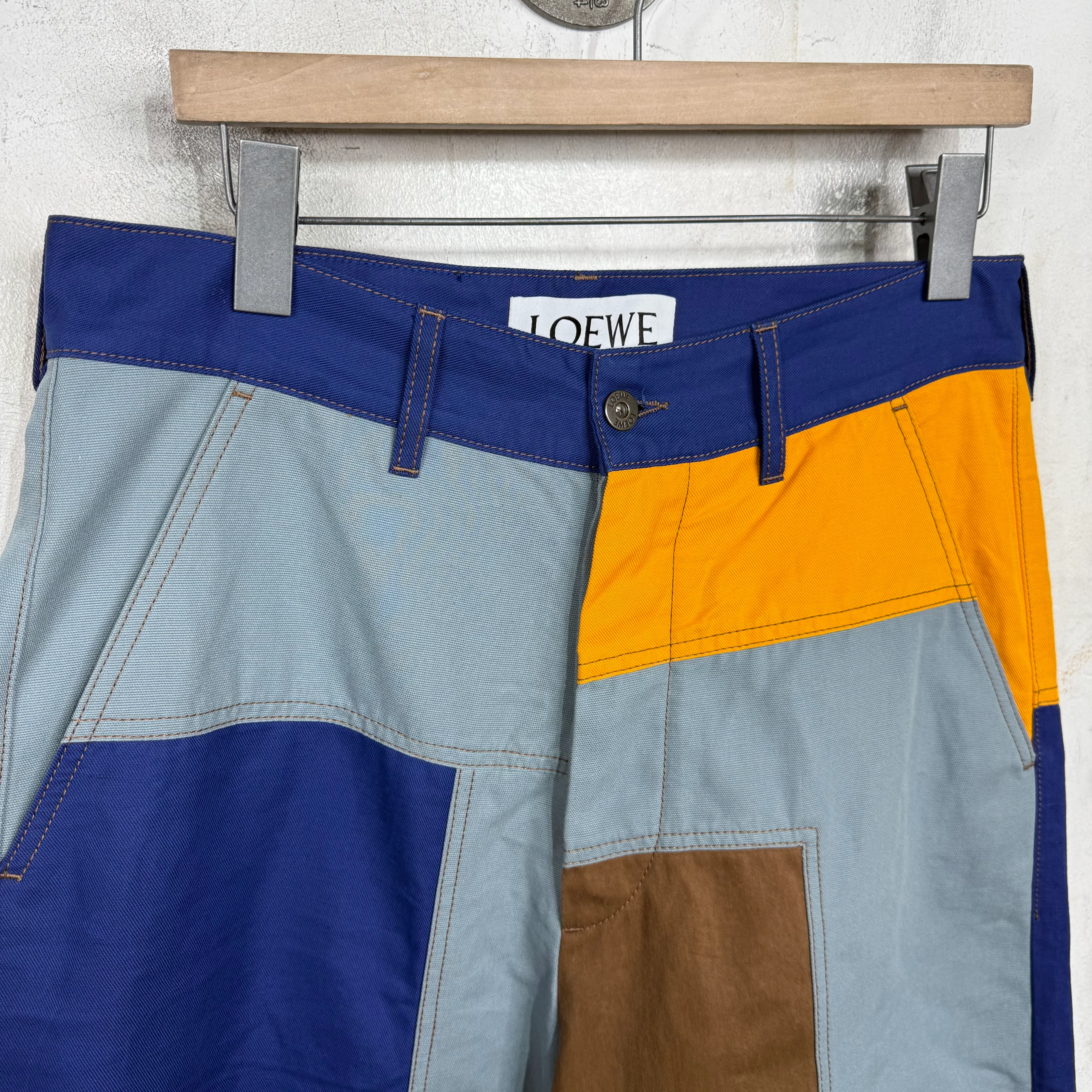 Loewe Patchwork Work Pants - Image 5