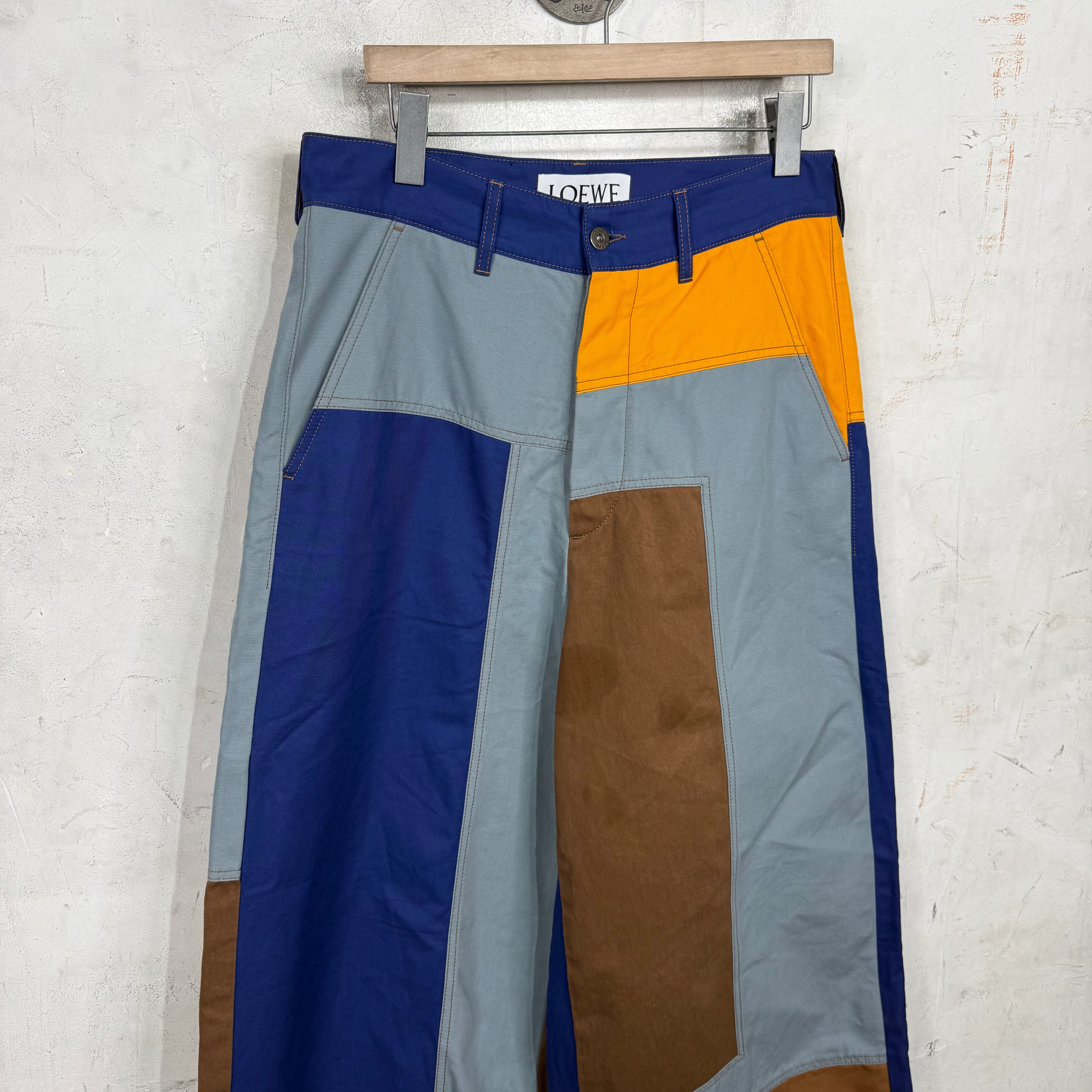 Loewe Patchwork Work Pants - Image 6