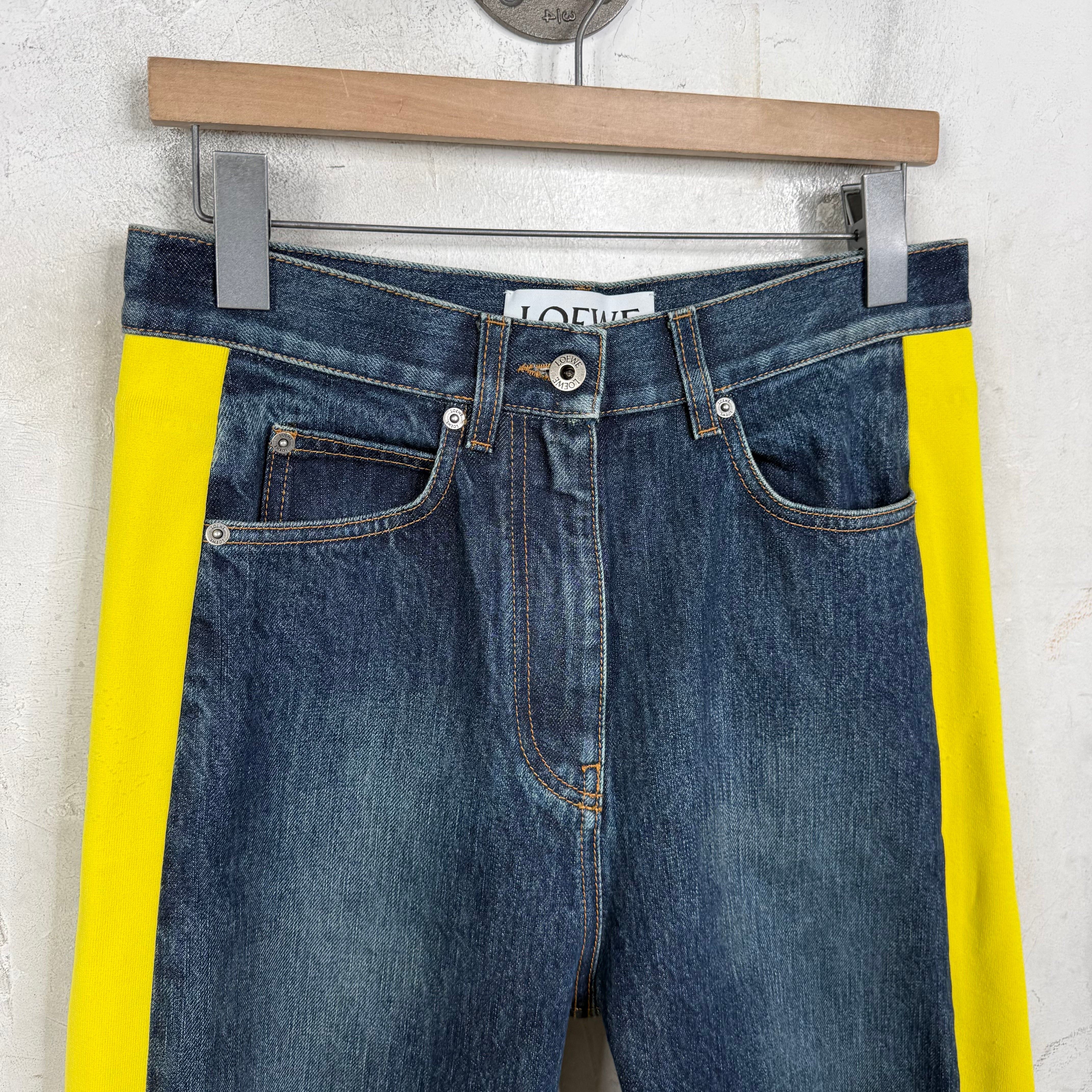 Loewe Yellow Stripe Jeans - Image 5