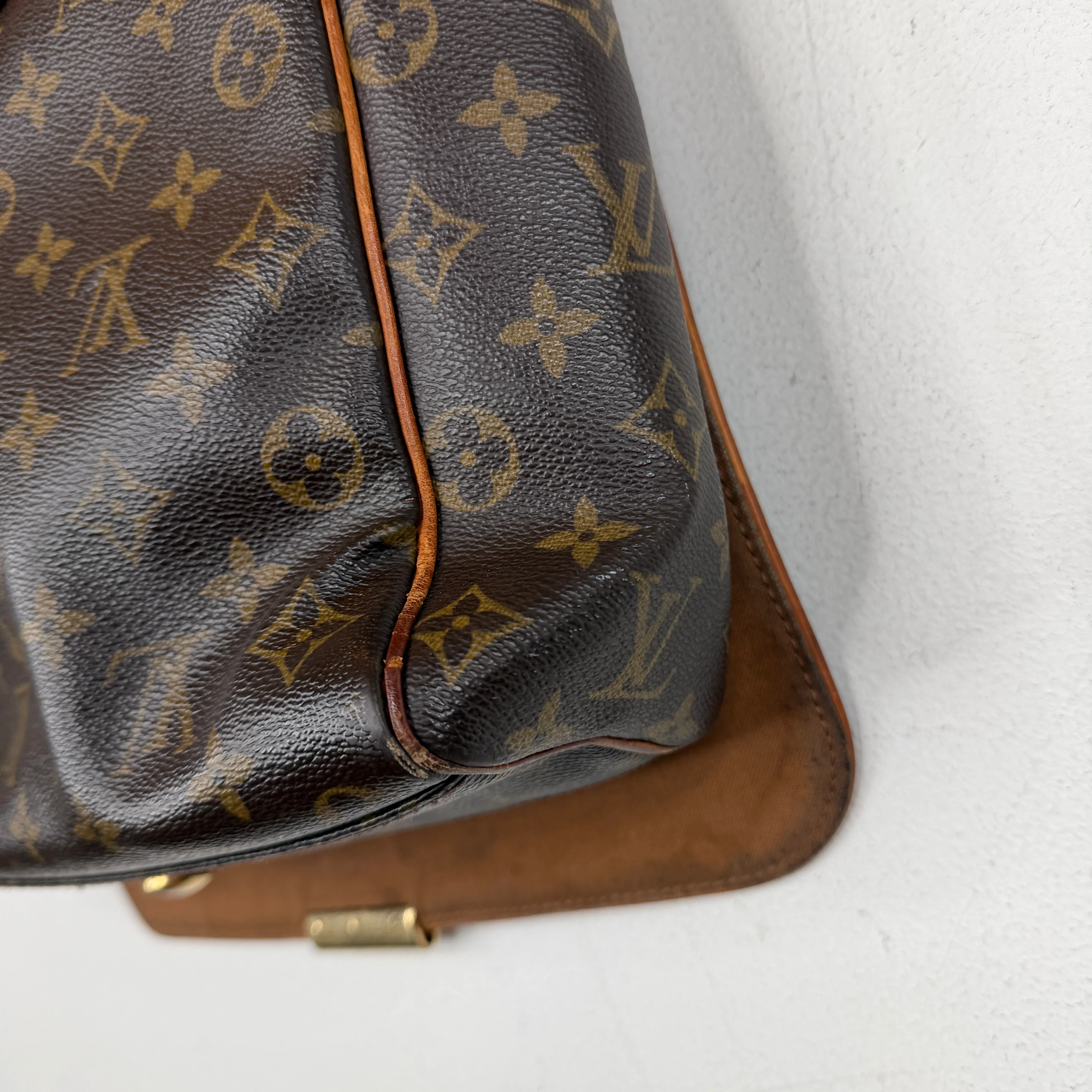 Louis Vuitton Brown Monogram Messenger Bag - Image 12