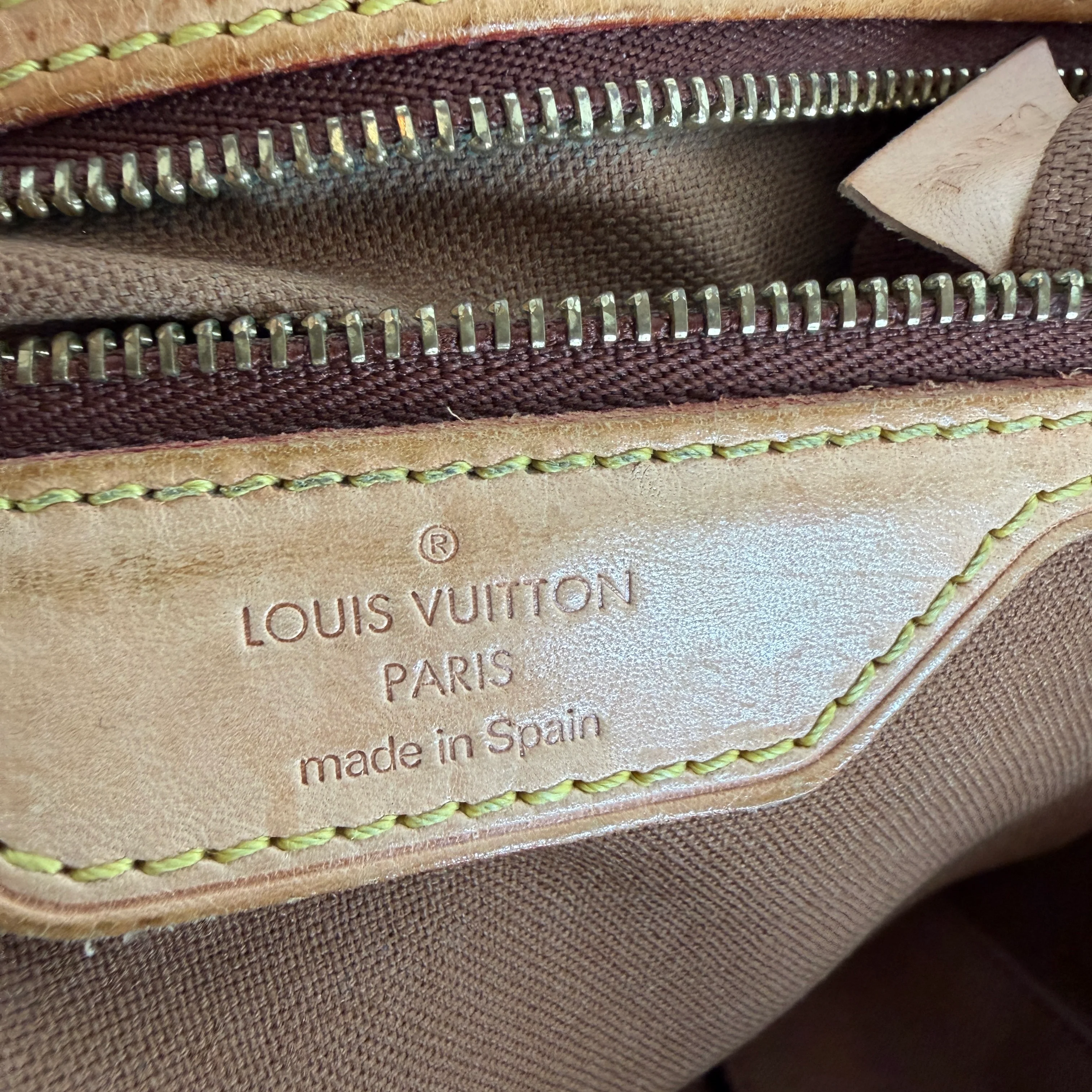 Louis Vuitton Brown Monogram Messenger Bag - Image 3