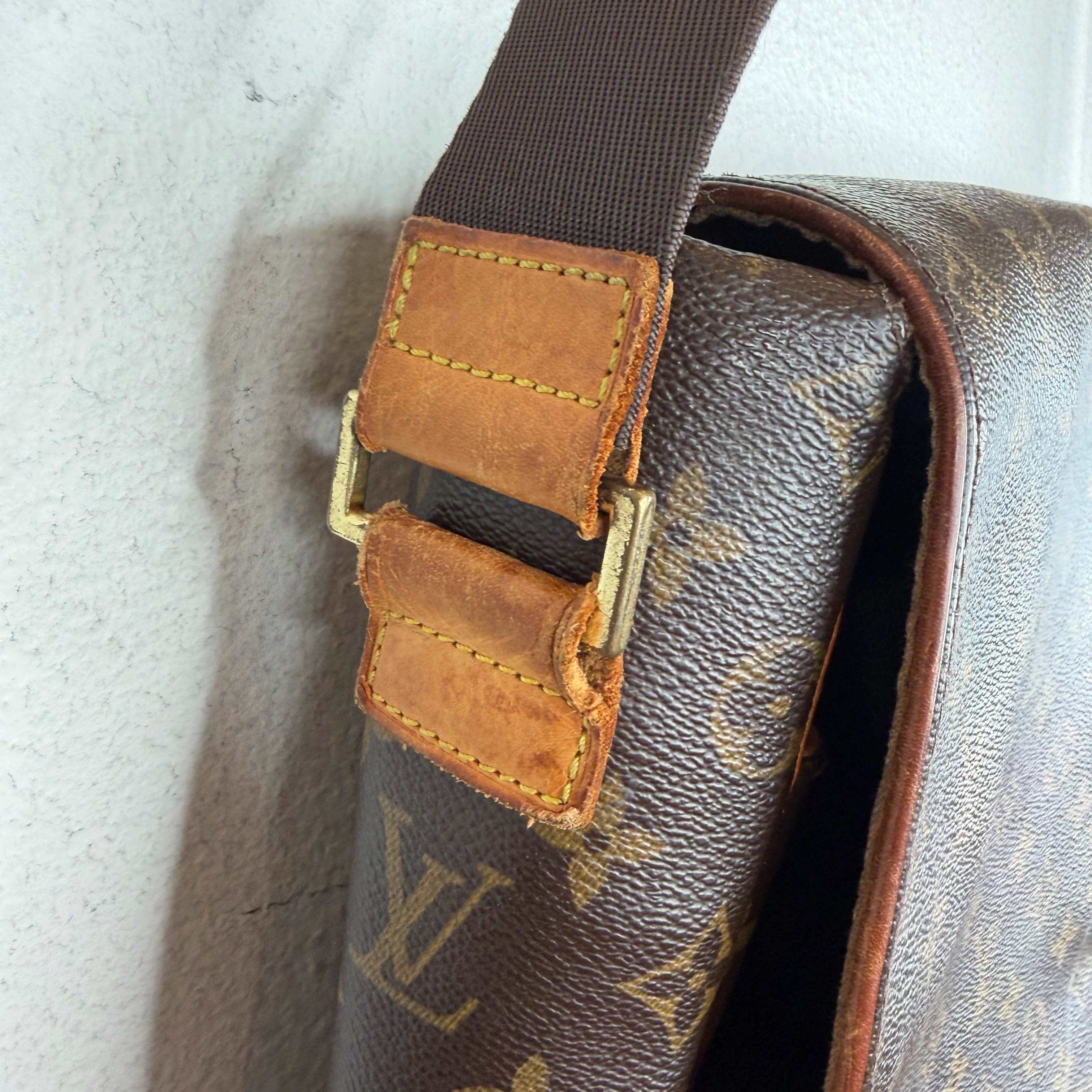 Louis Vuitton Brown Monogram Messenger Bag - Image 8