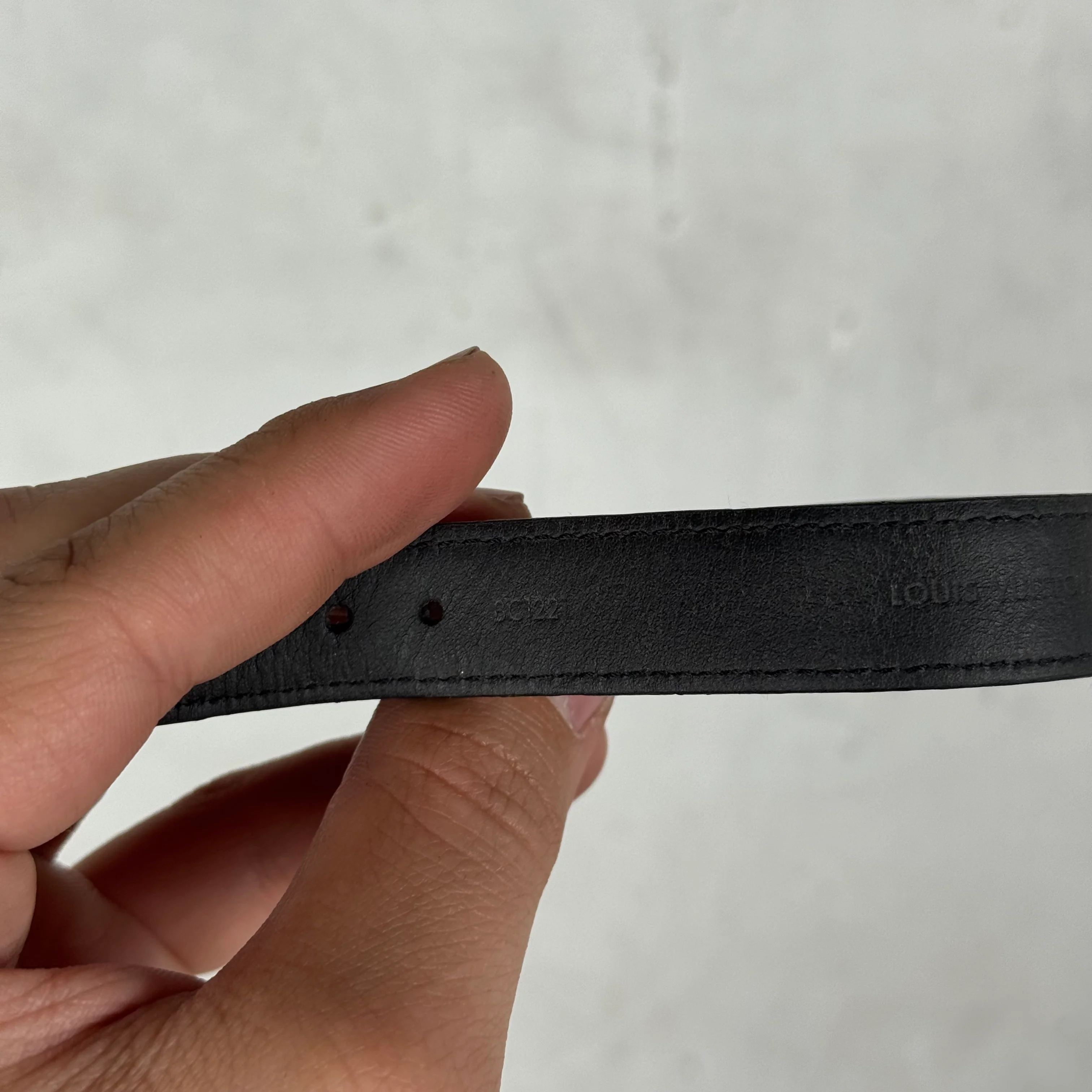 Louis Vuitton Graphite Monogram Slim Bracelet - Image 4