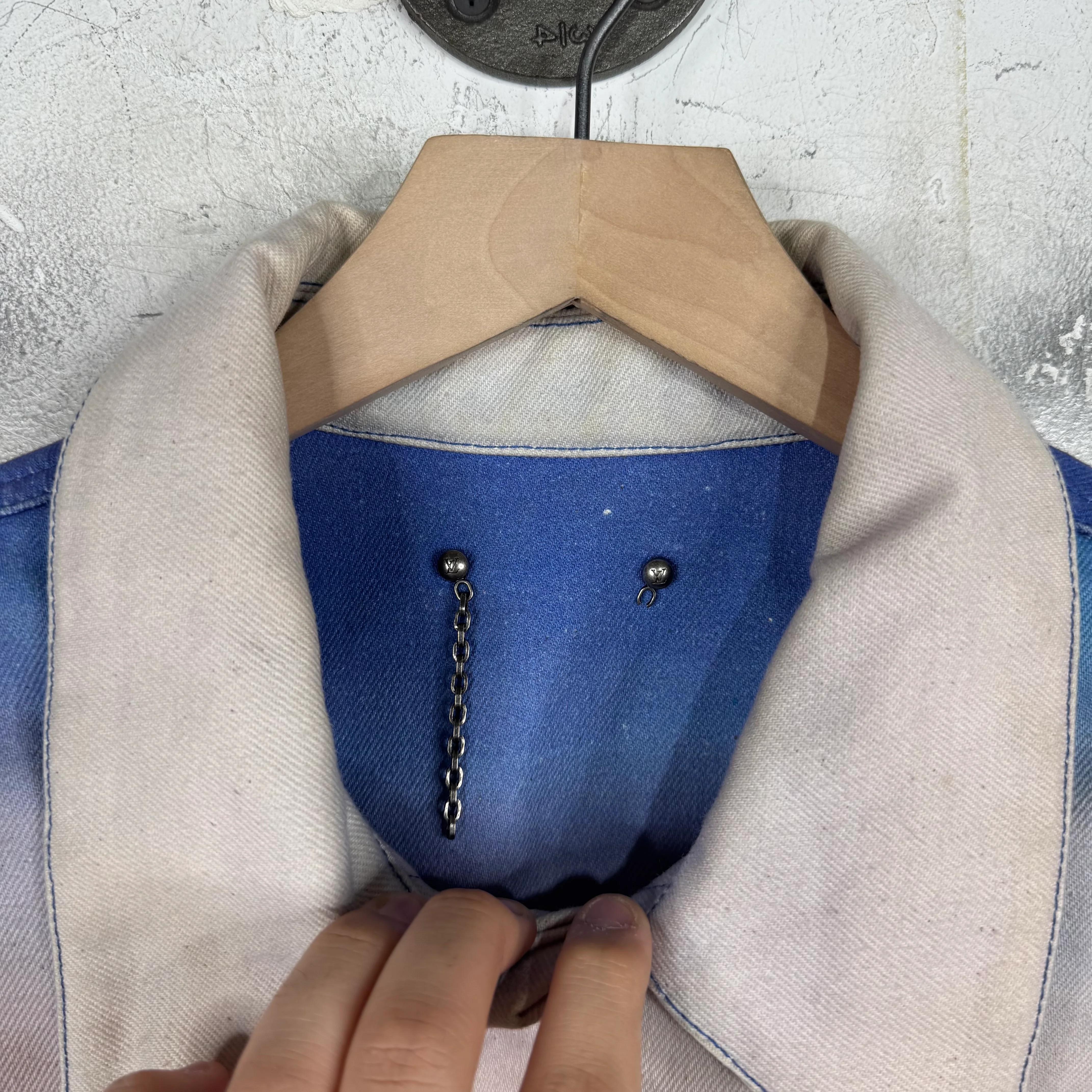 Louis Vuitton Landscape Gradient Denim Jacket - Image 5