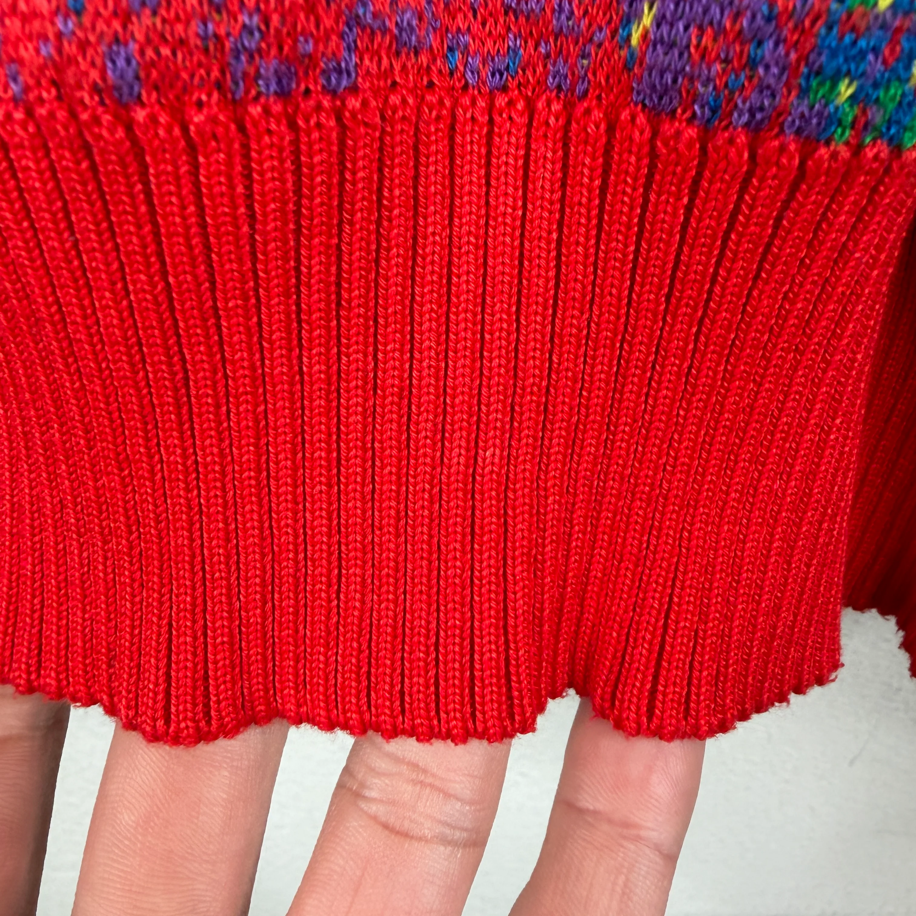 Louis Vuitton Multicolor Jacquard Knit Sweater - Image 8