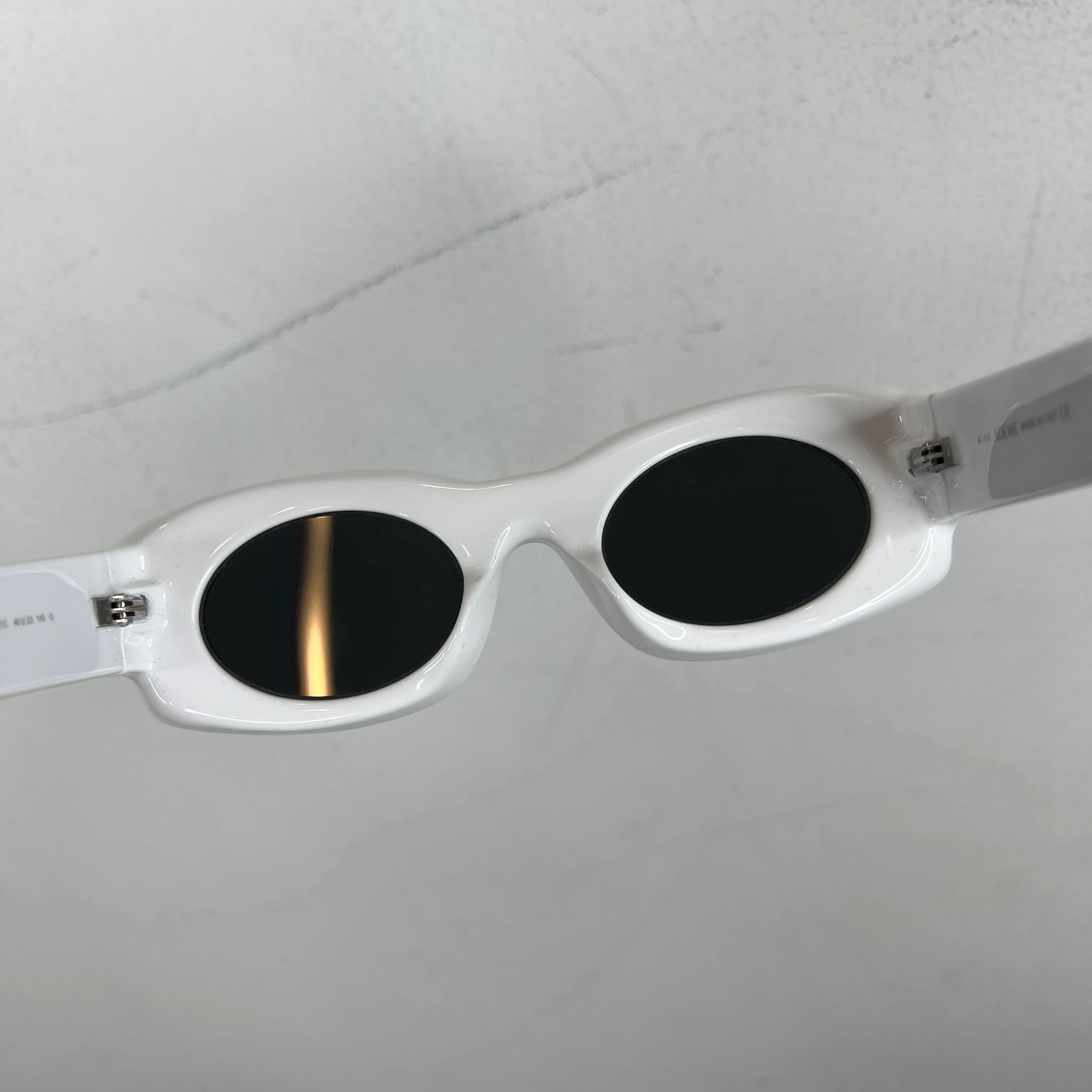 Loewe White Oval Sunglasses - Image 5