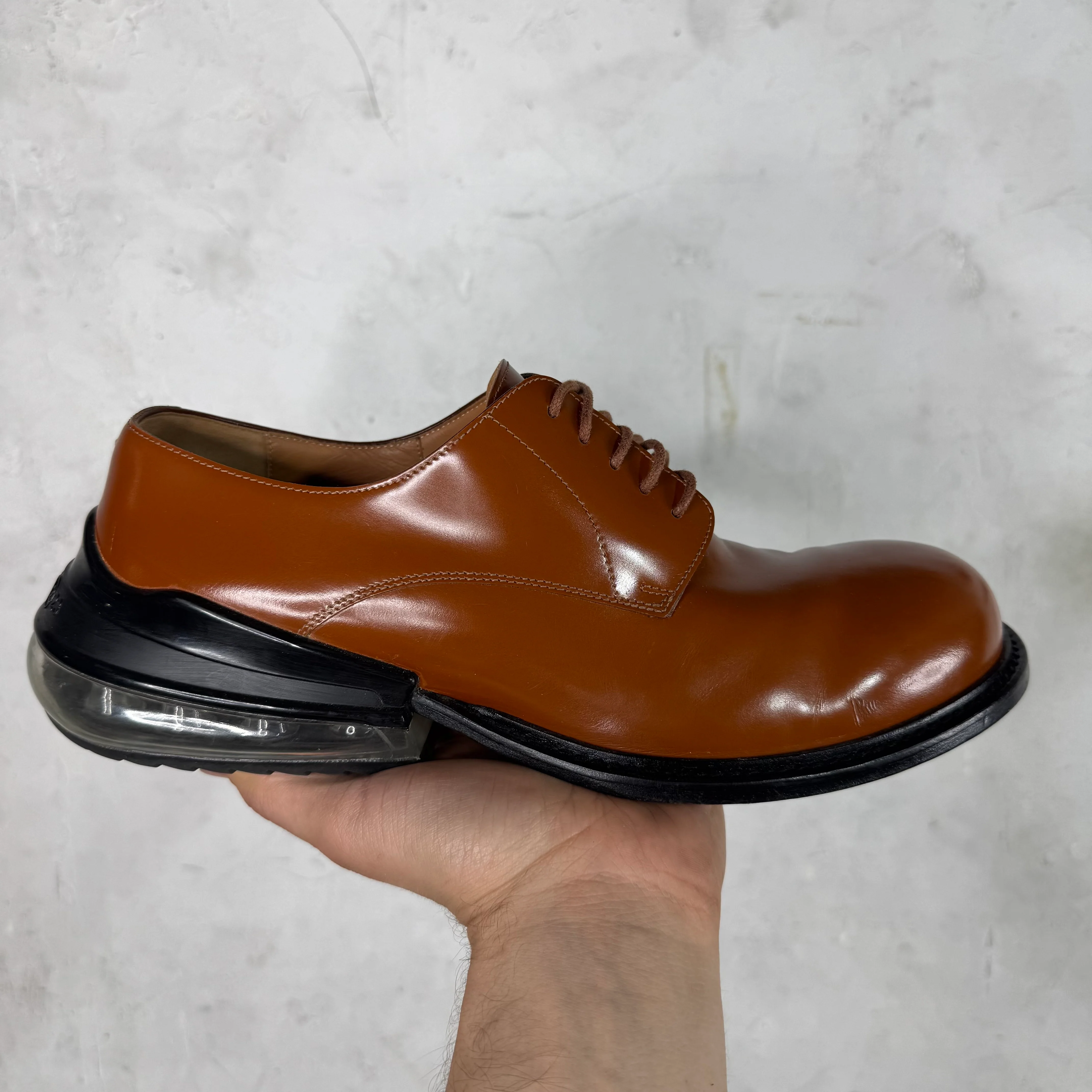 Margiela Brown Bubble Derbys - Image 2