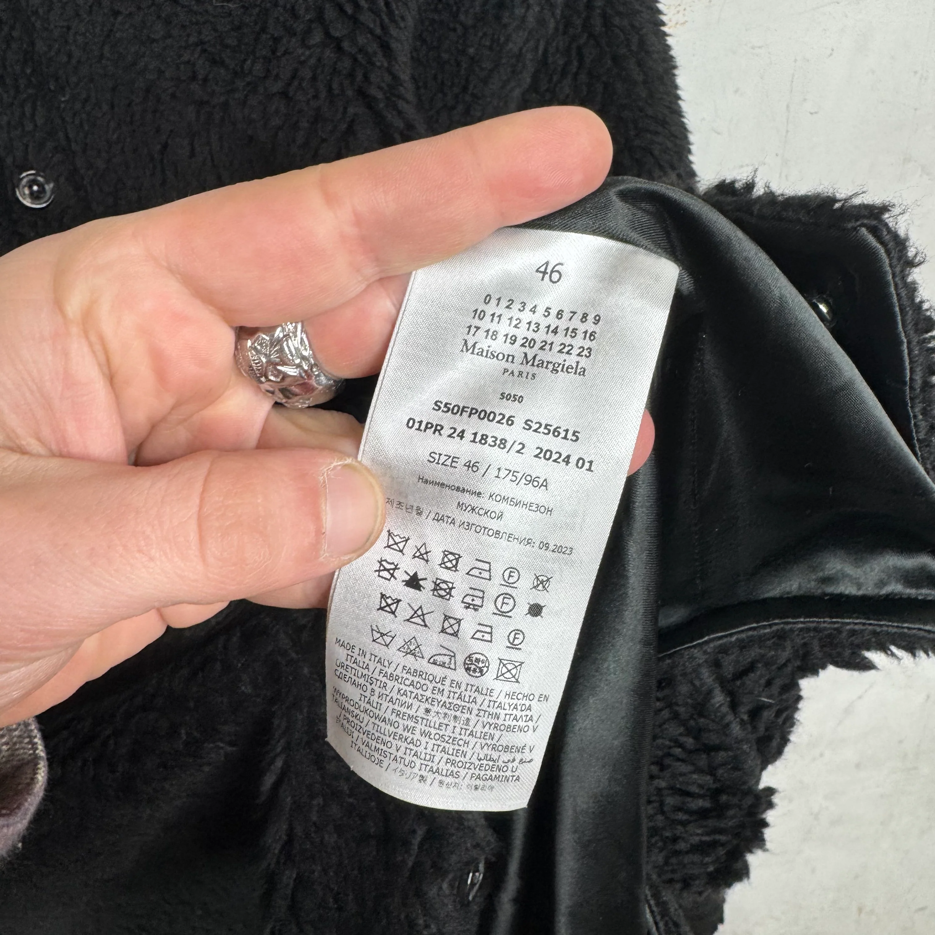 Margiela Furry Pinched Overshirt - Image 5