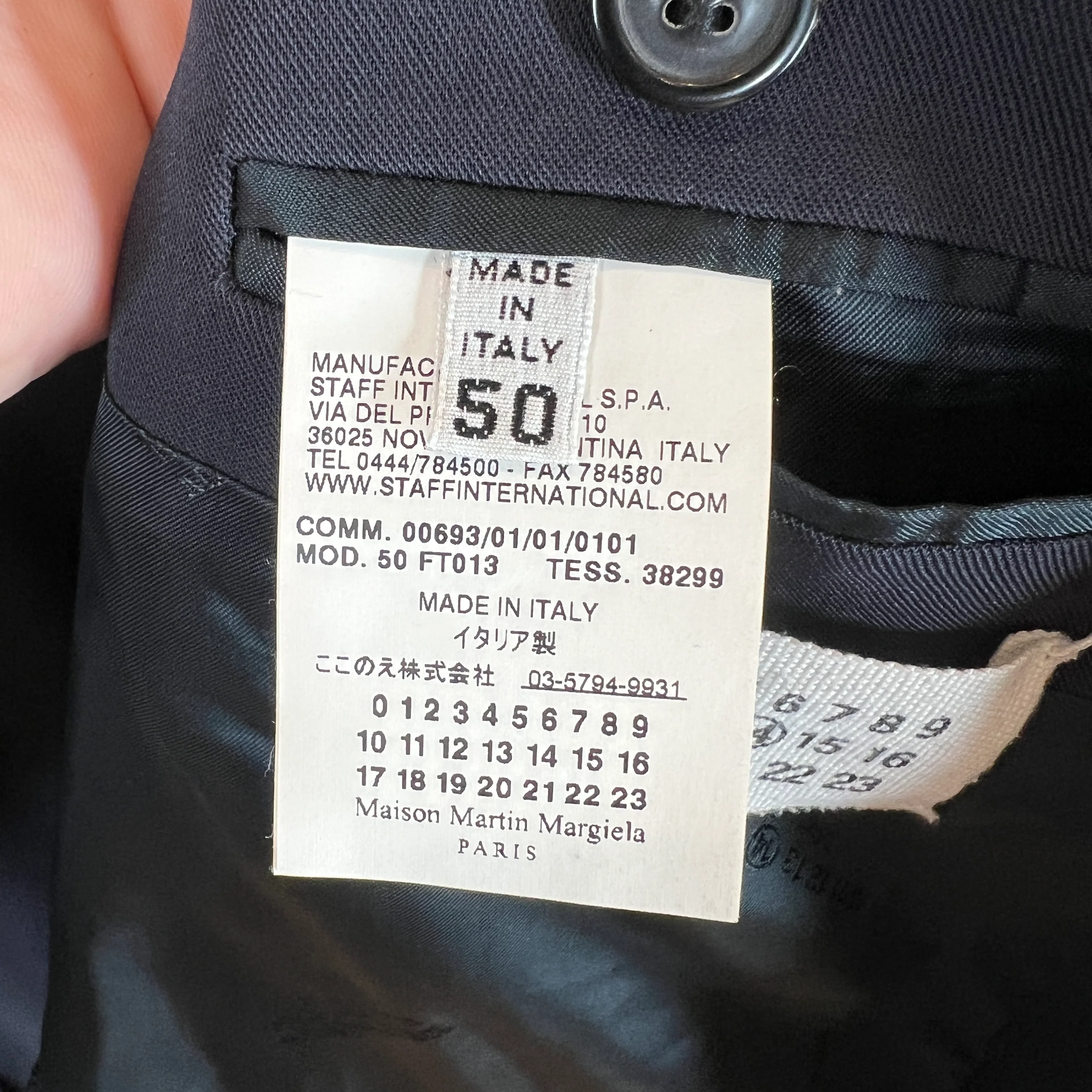Margiela Navy Suit Set - Image 6
