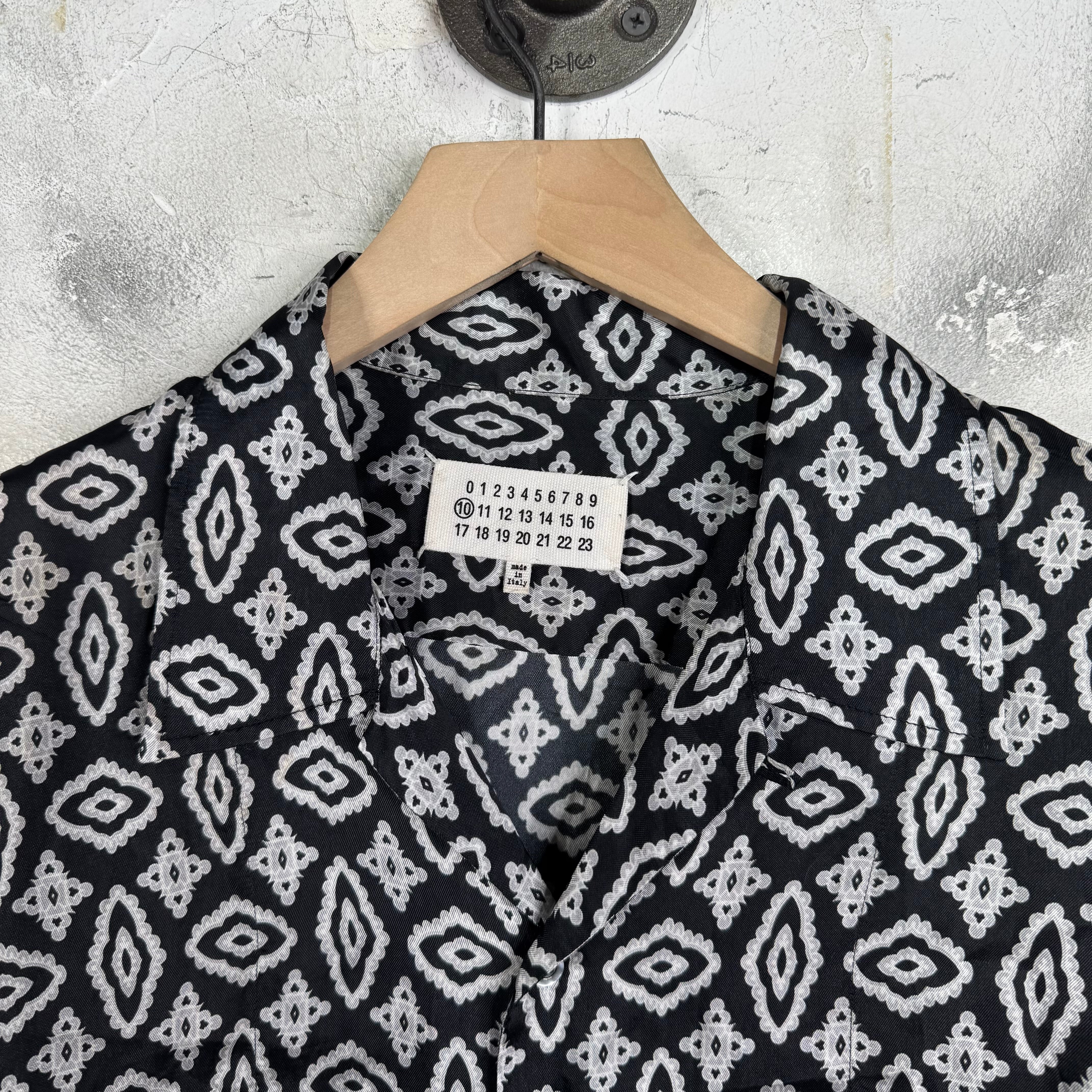 Margiela Silk Patterned Shirt - Image 5