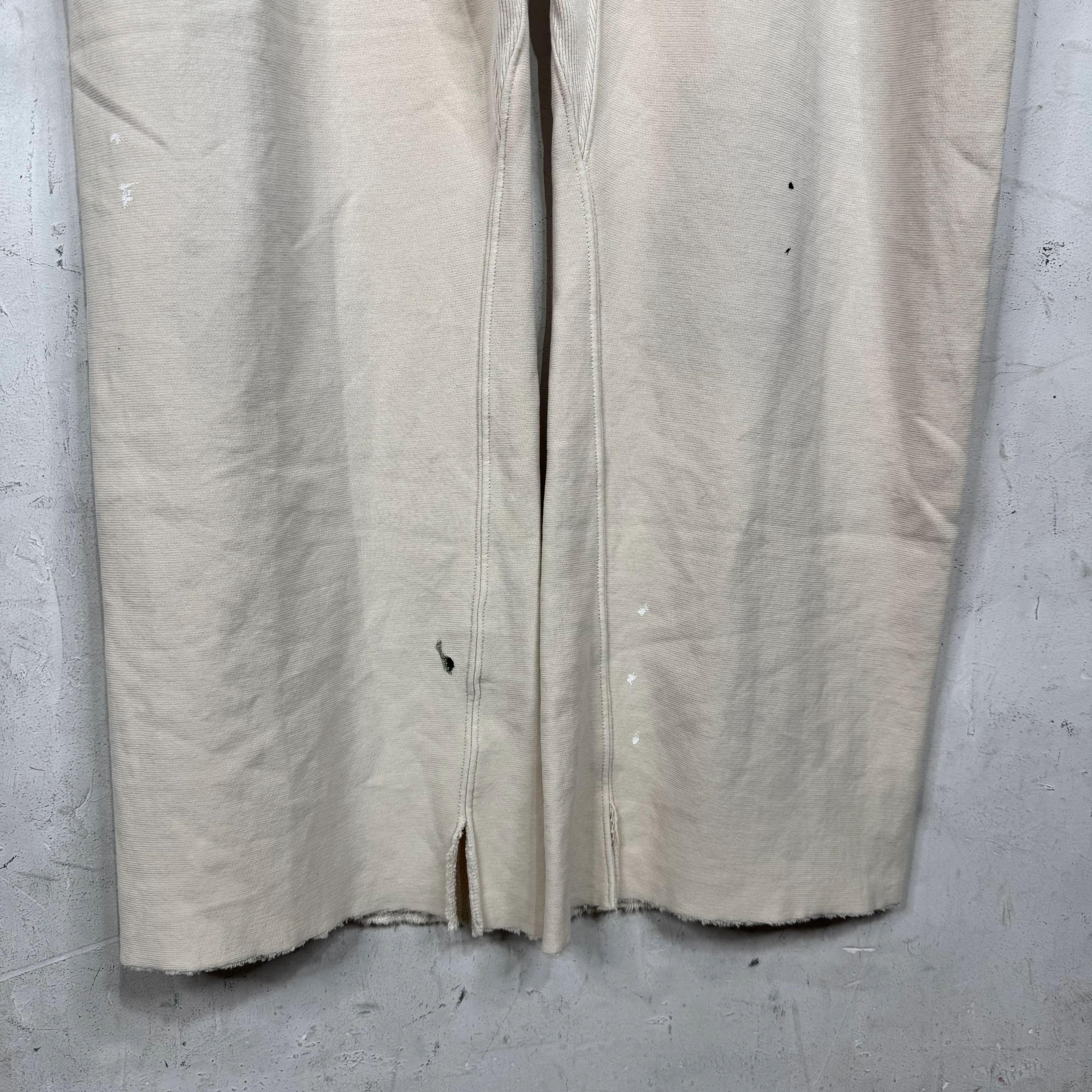 Margiela Thin Beige Painter Sweatpants - Image 10