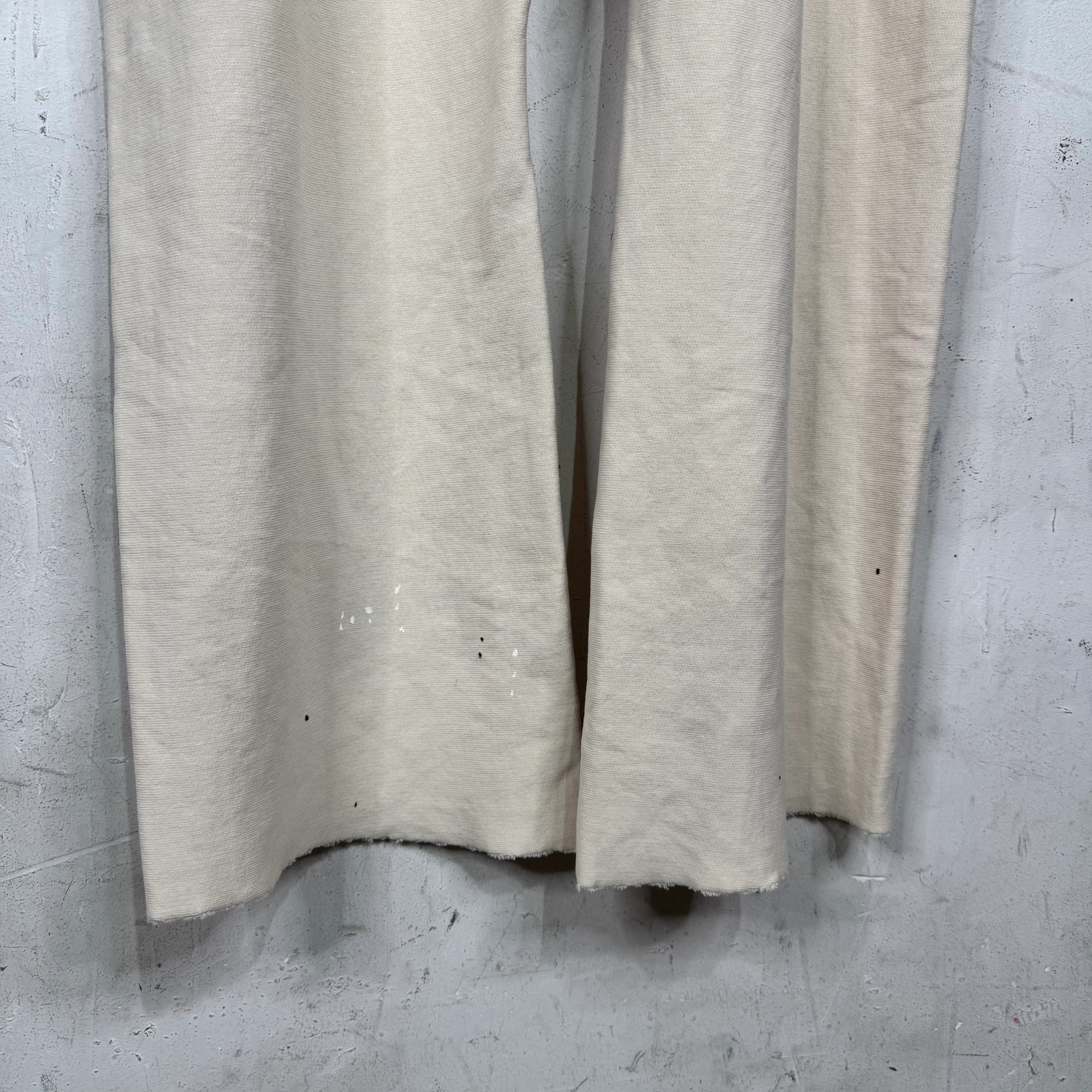 Margiela Thin Beige Painter Sweatpants - Image 14