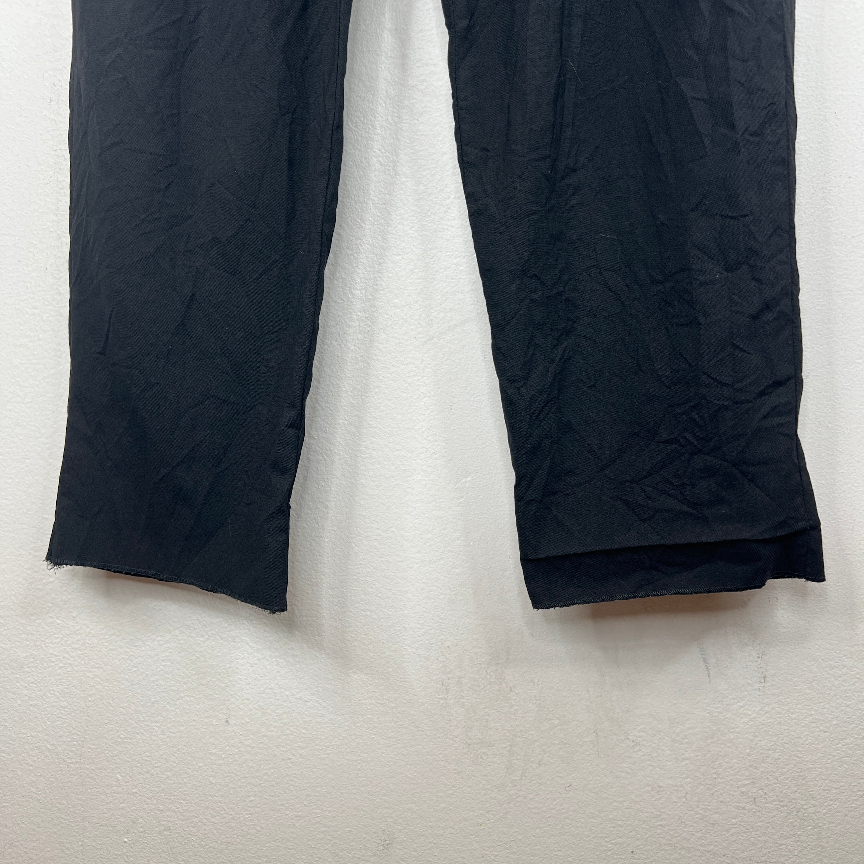 Marni Black Wool Tapered Trousers - Image 8