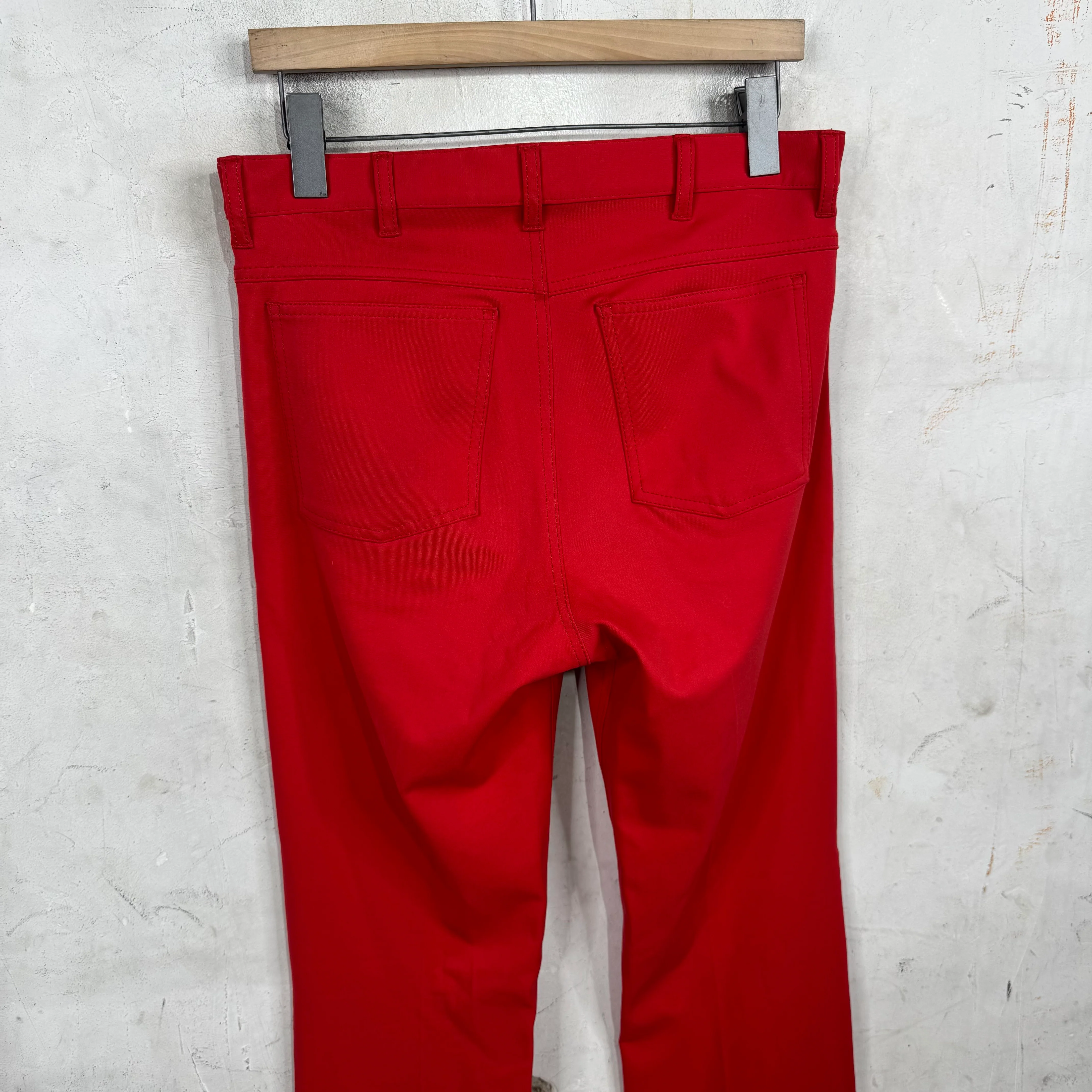 Marni Flared Red Trousers - Image 10