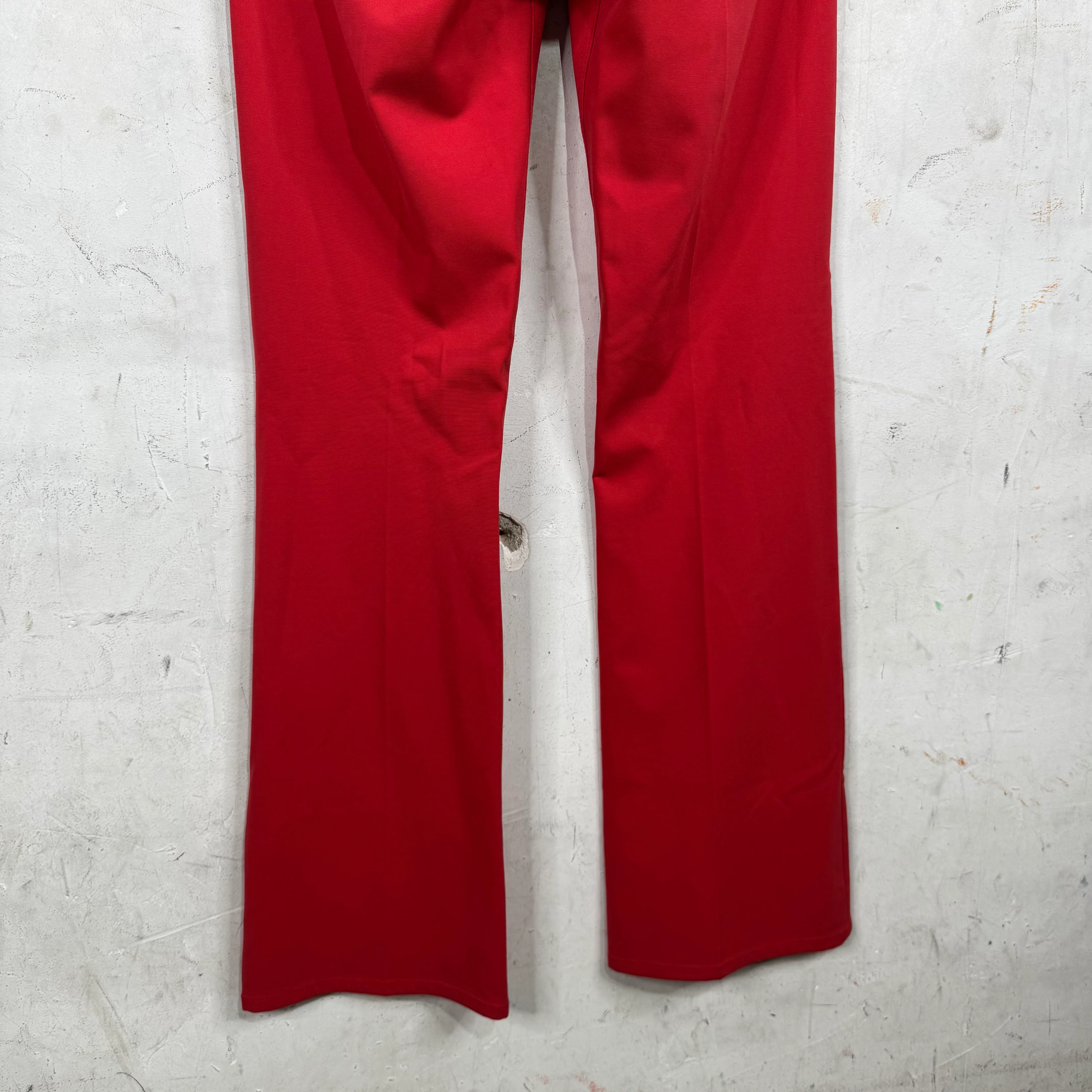 Marni Flared Red Trousers - Image 11