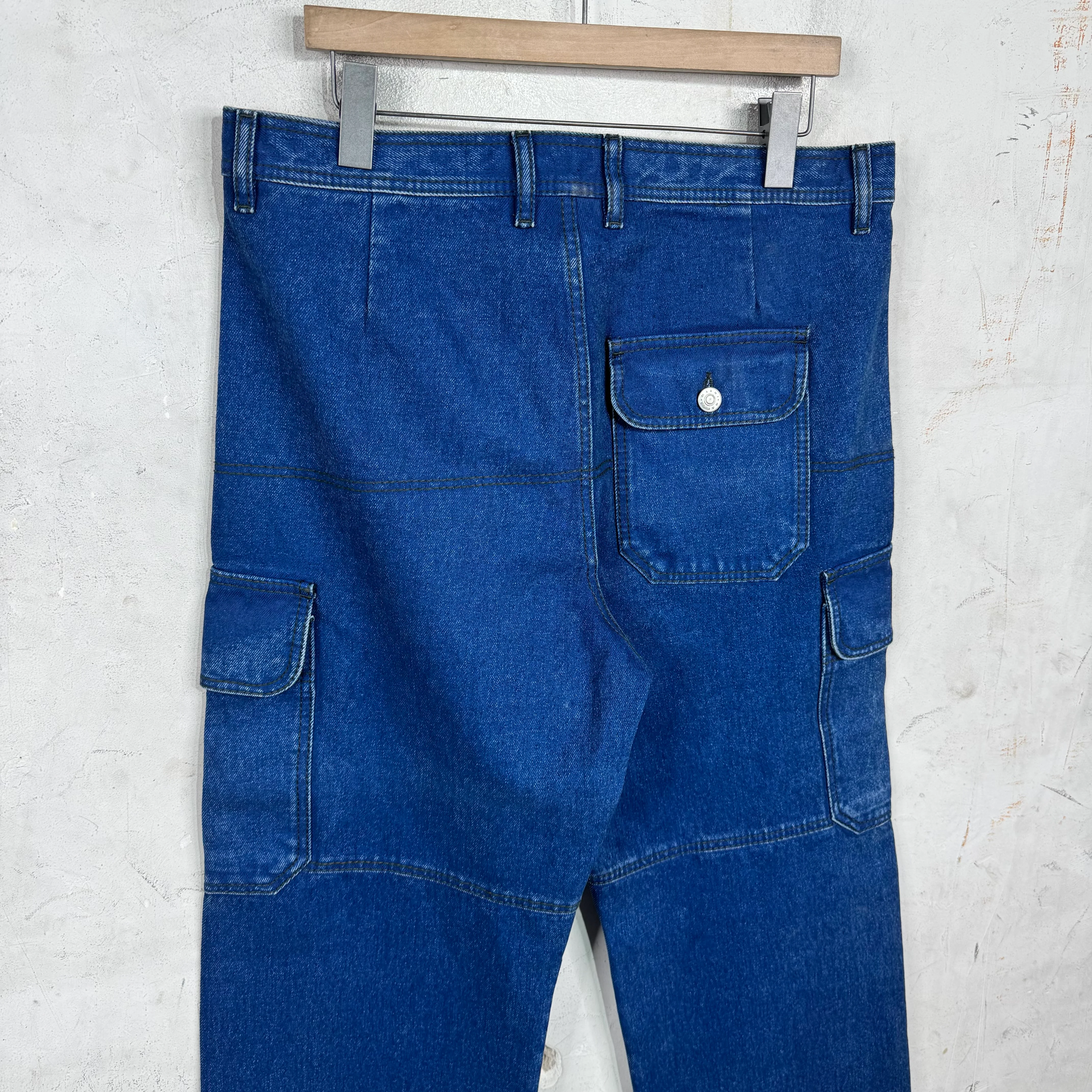 Marni Paneled Knee Cargo Jeans - Image 10