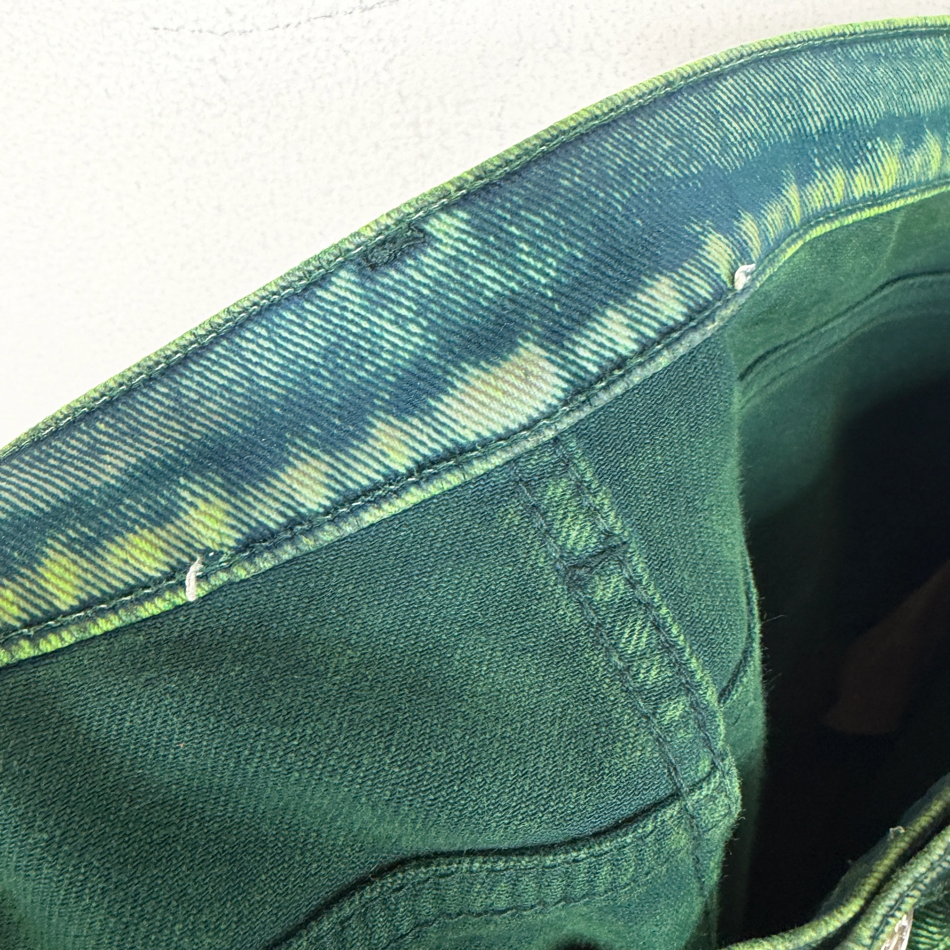 Marni Green Flared Denim Jeans - Image 3