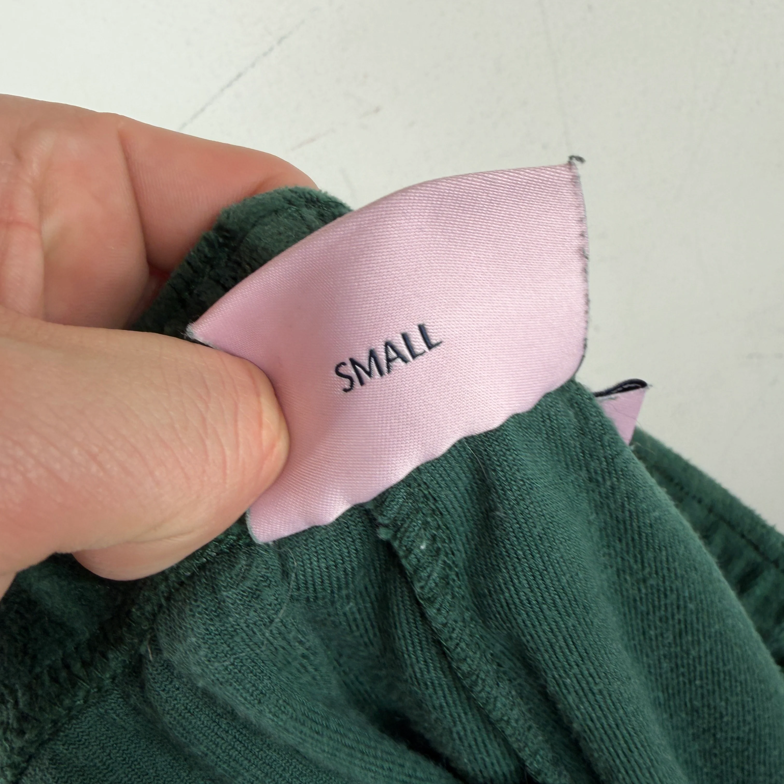 Martine Rose Supreme Green Velour Track Pants - Image 4