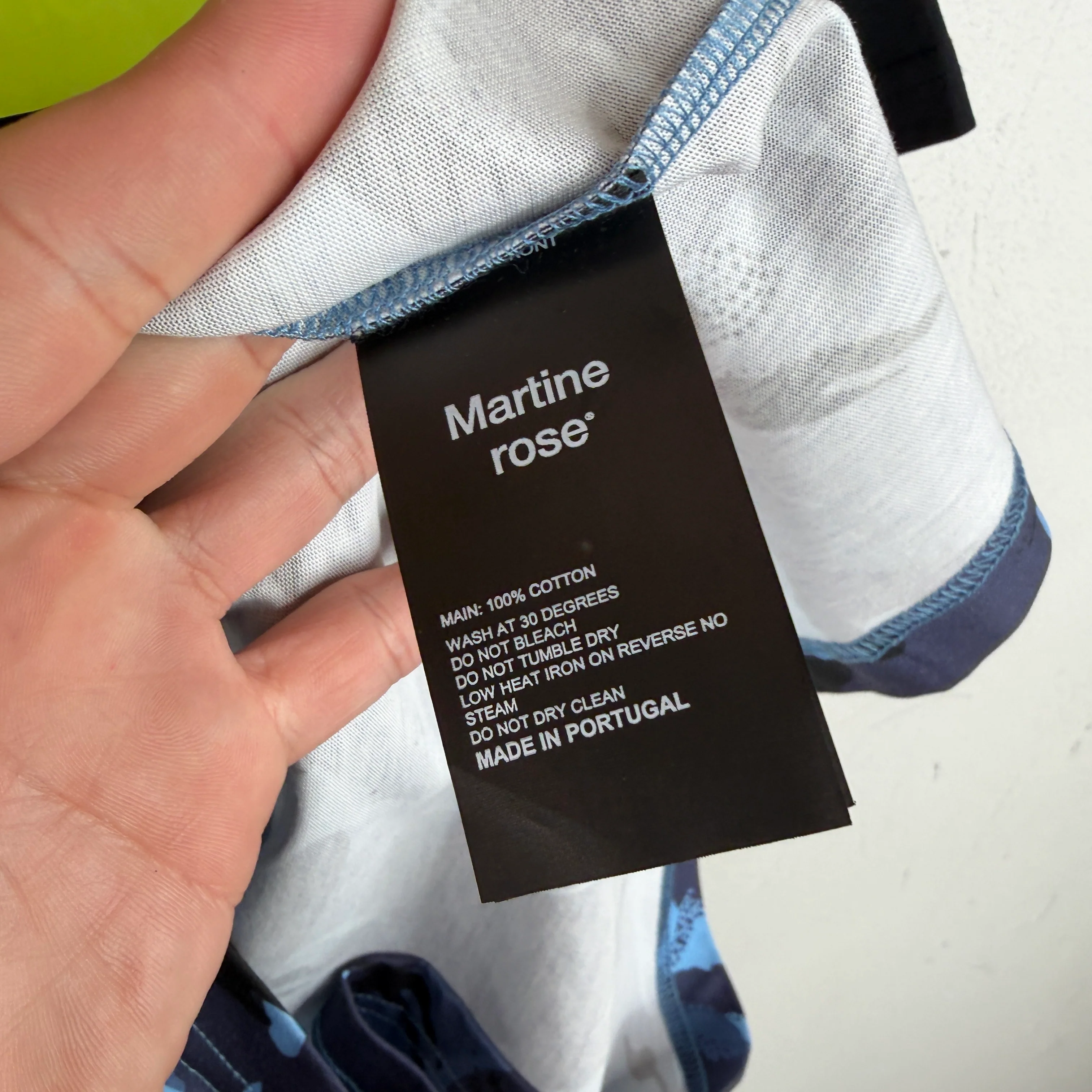 Martine Rose Tape Hybrid T-Shirt - Image 3