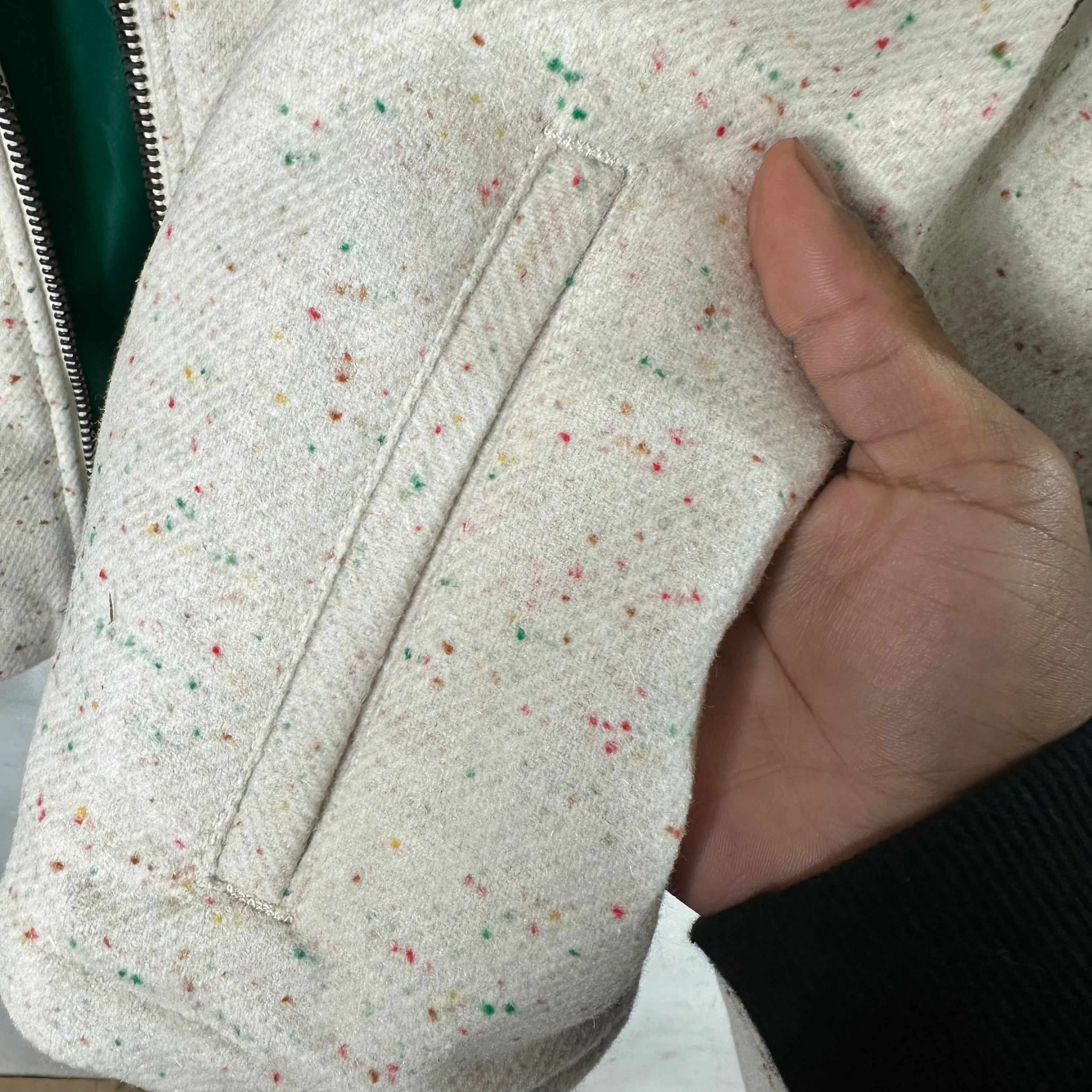 Midori Rainbow Wool Work Jacket - Image 7