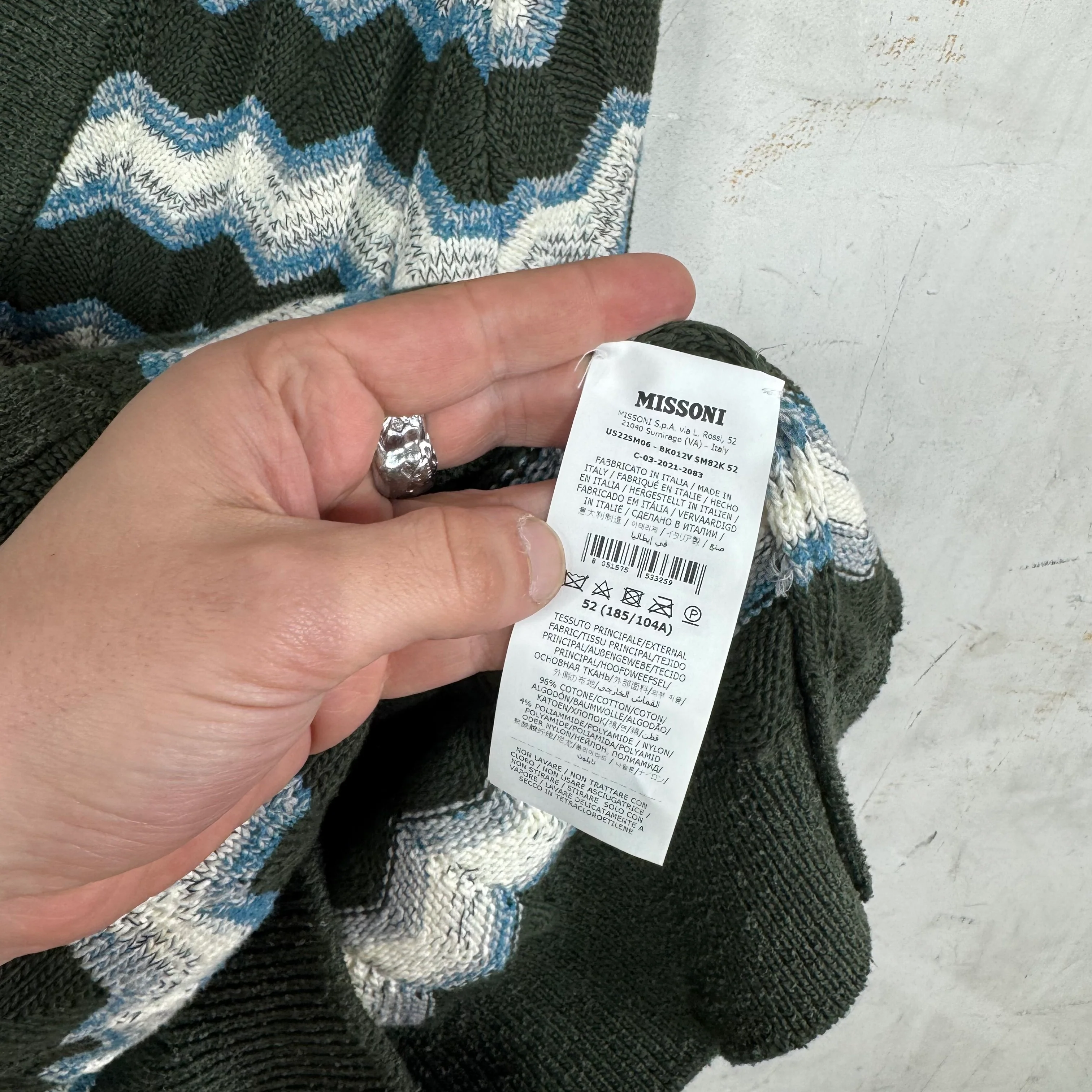 Missoni Patterned Knit Cardigan - Image 4