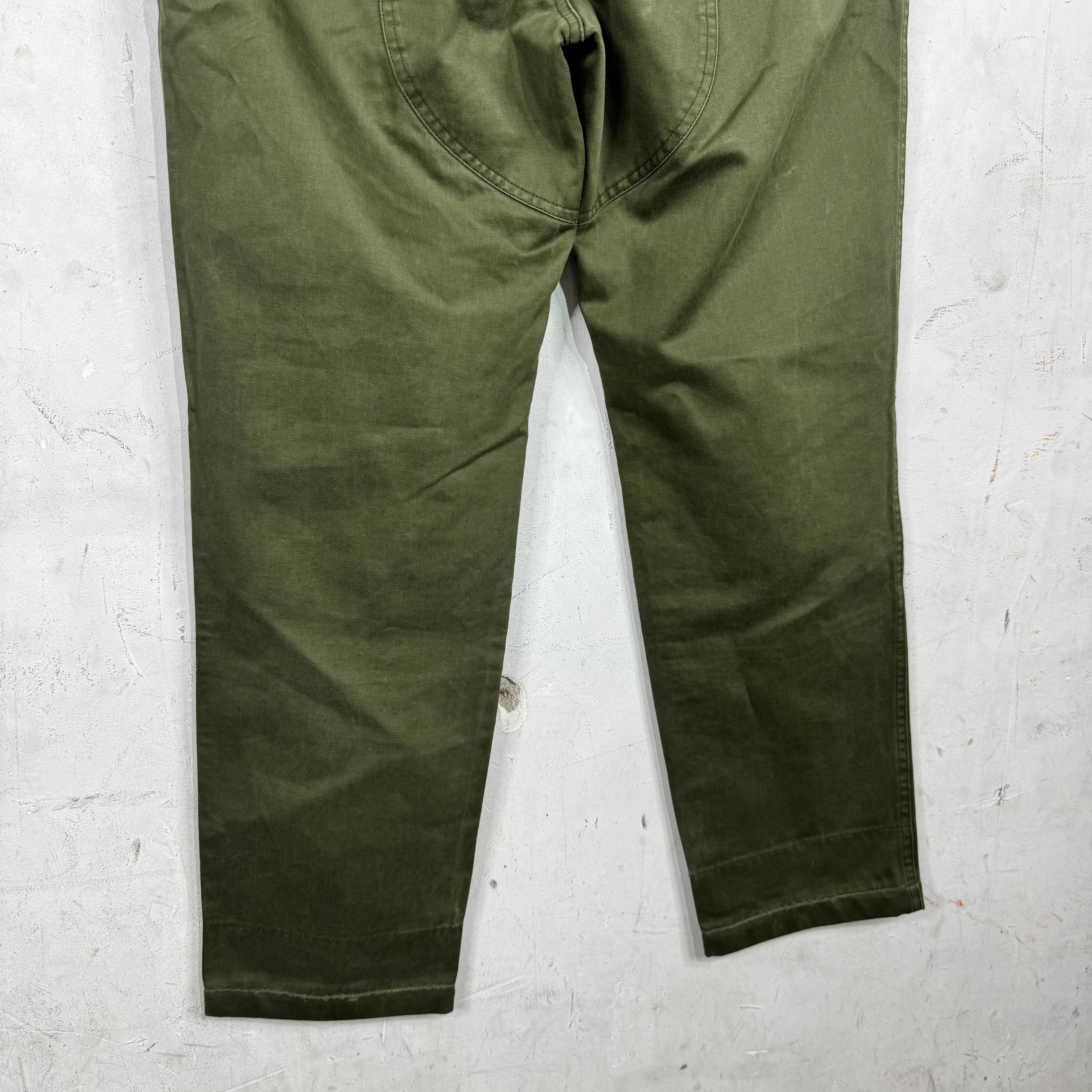 Miu Miu Olive Military Style Pants - Image 10