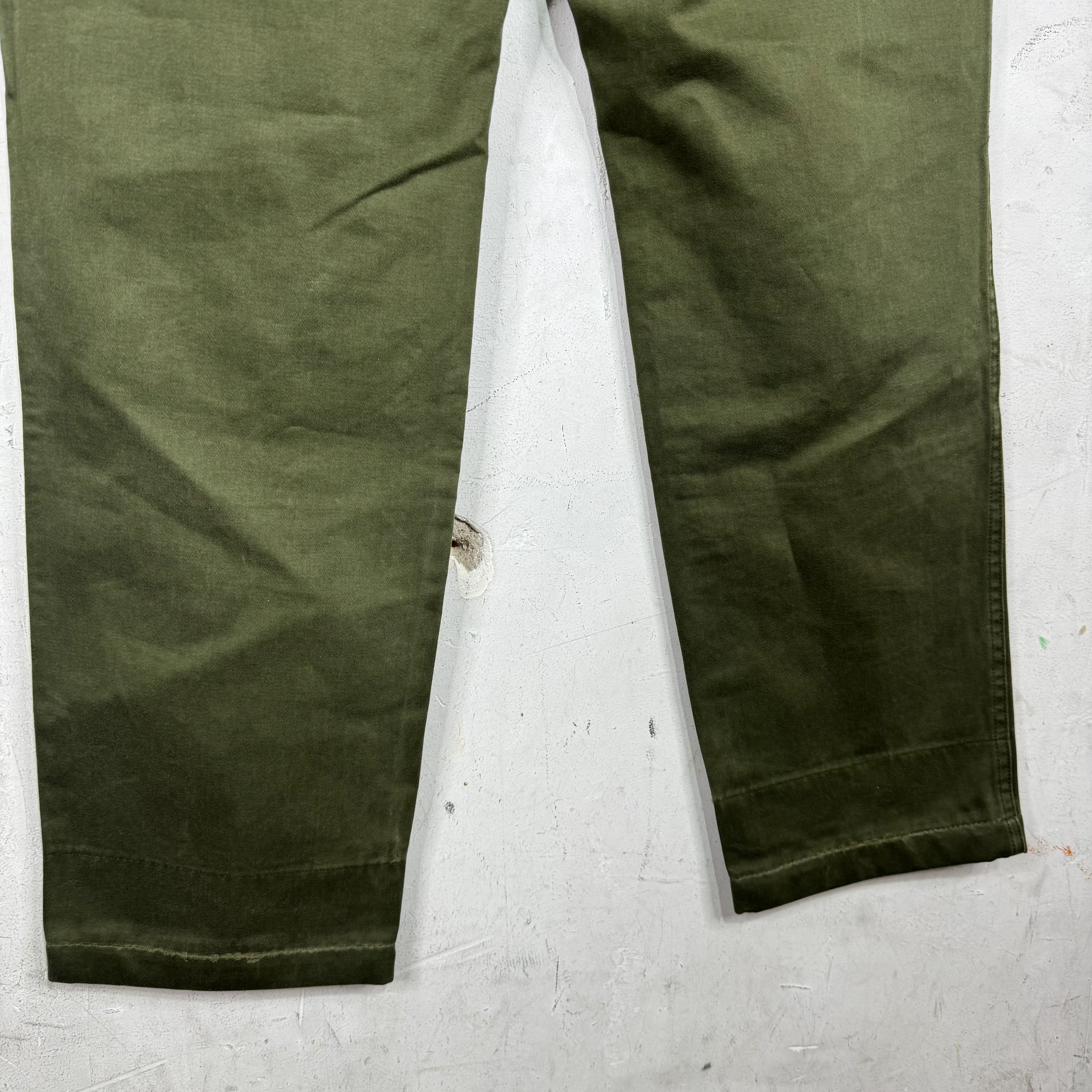 Miu Miu Olive Military Style Pants - Image 11
