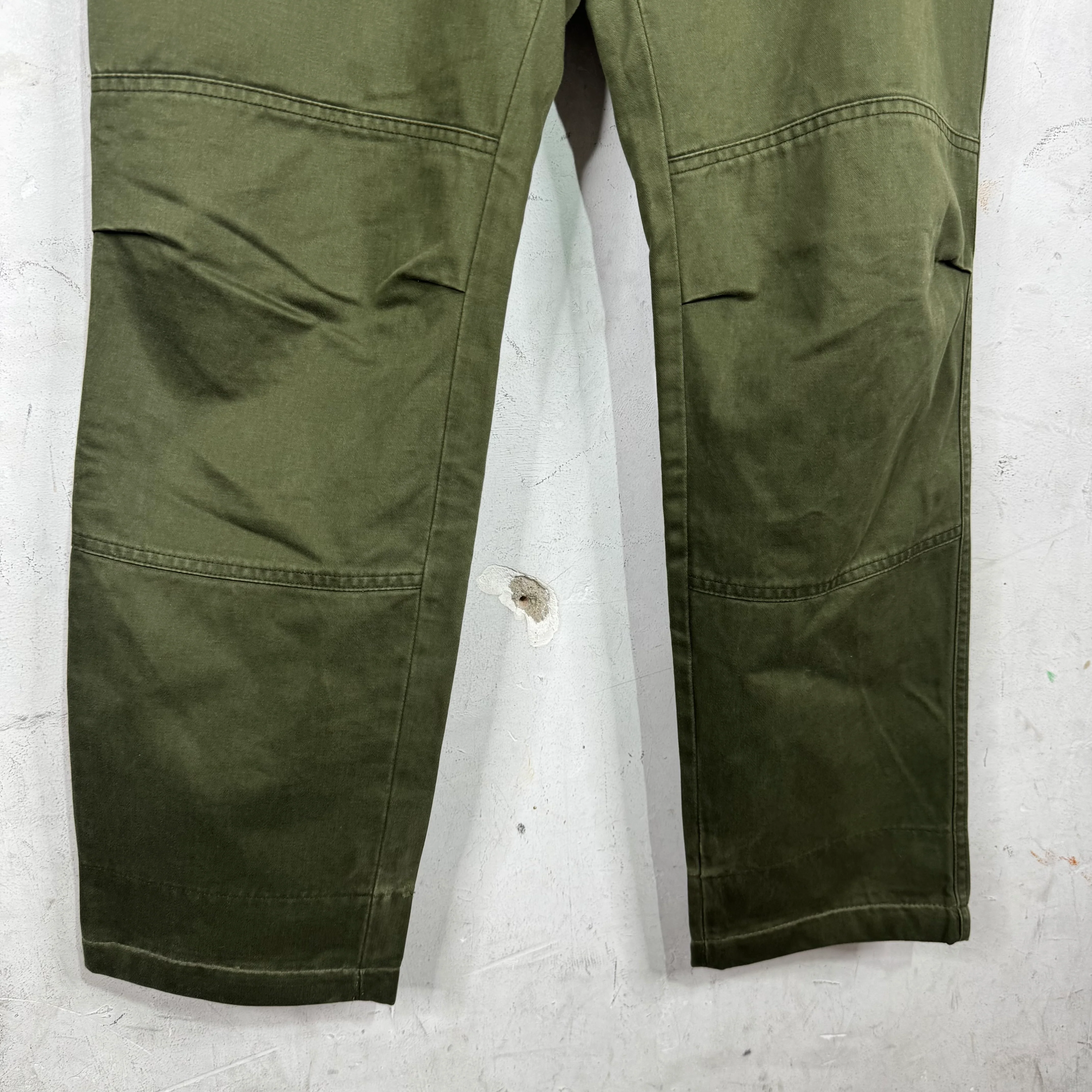 Miu Miu Olive Military Style Pants - Image 7