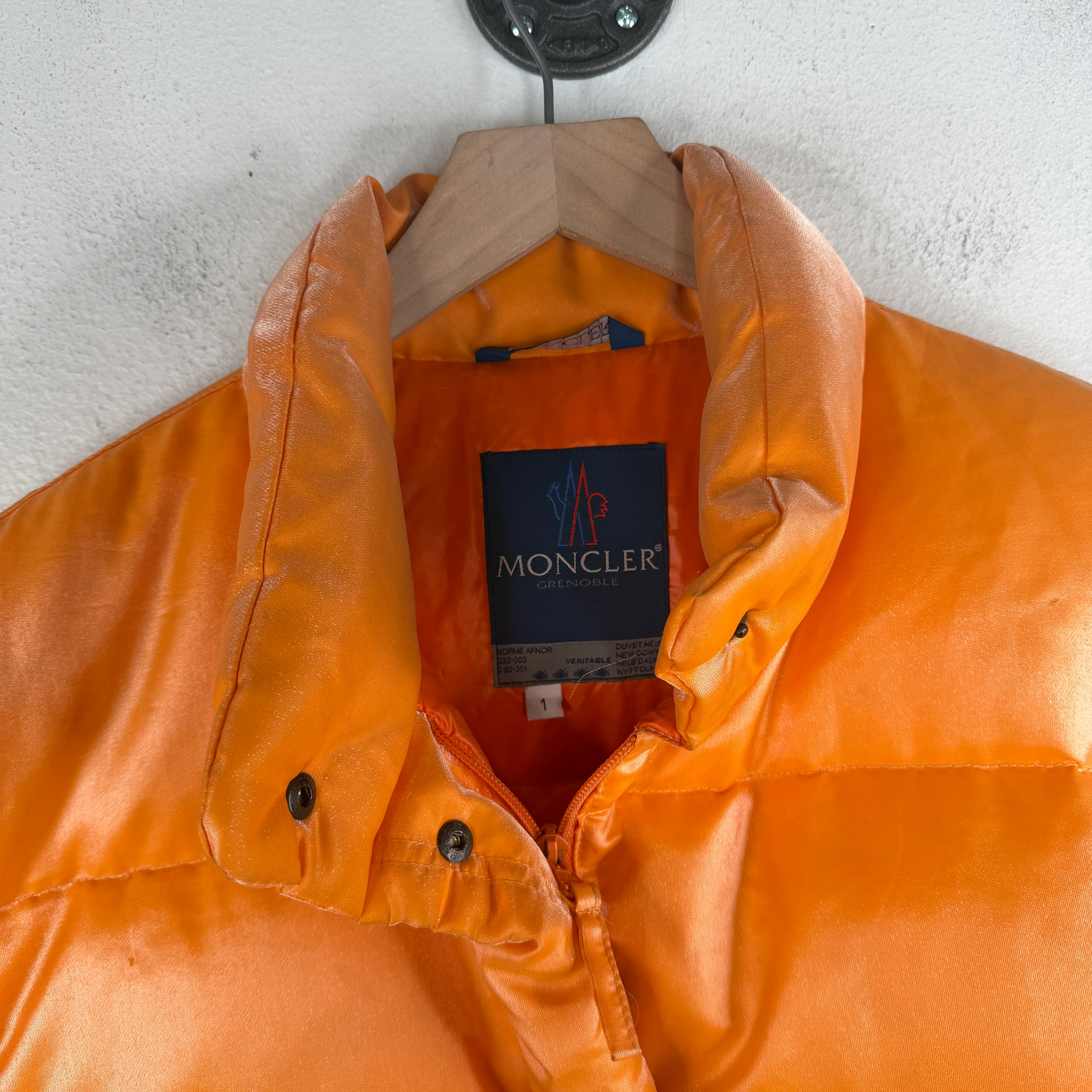 Moncler Grenoble Orange Puffer - Image 8
