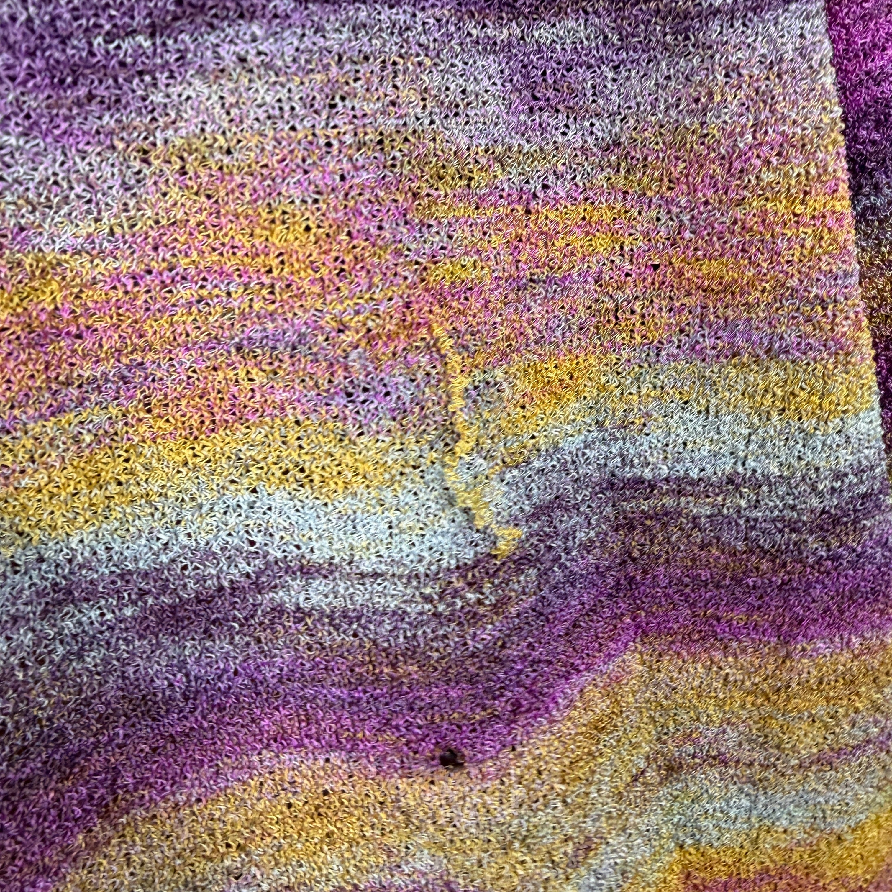 Needles Purple/Yellow Thin Cardigan - Image 14