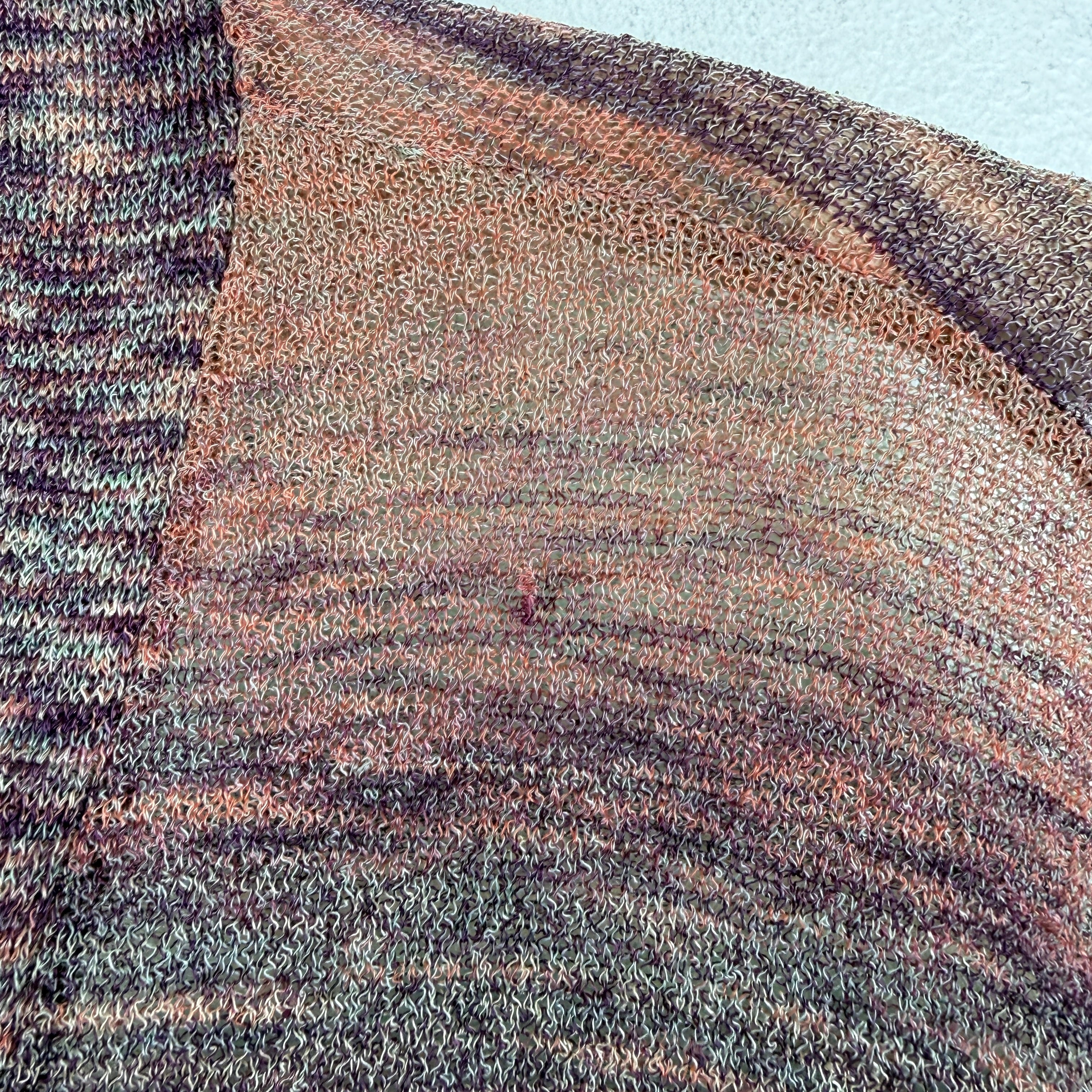 Needles Purple/Green Thin Cardigan - Image 9