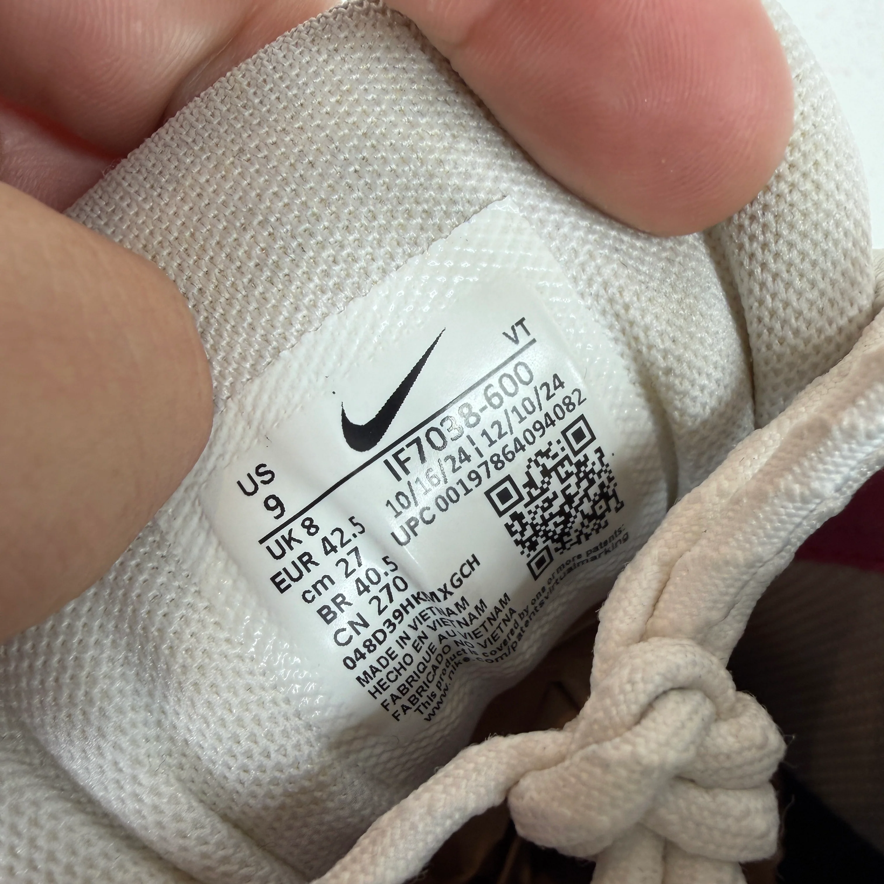 CDG Homme Plus Nike Sense 96 Spirit Pink Sneakers - Image 12