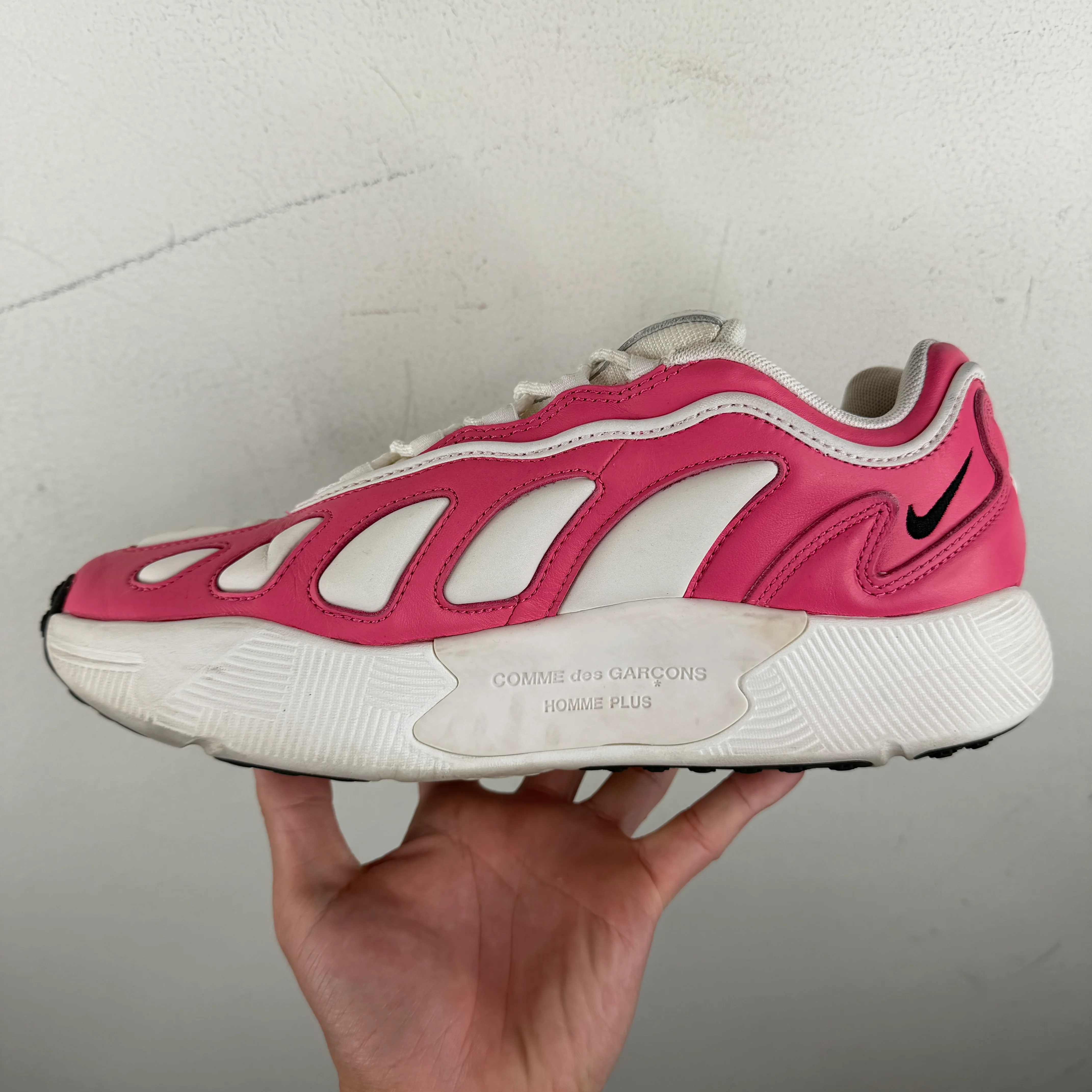 CDG Homme Plus Nike Sense 96 Spirit Pink Sneakers - Image 4