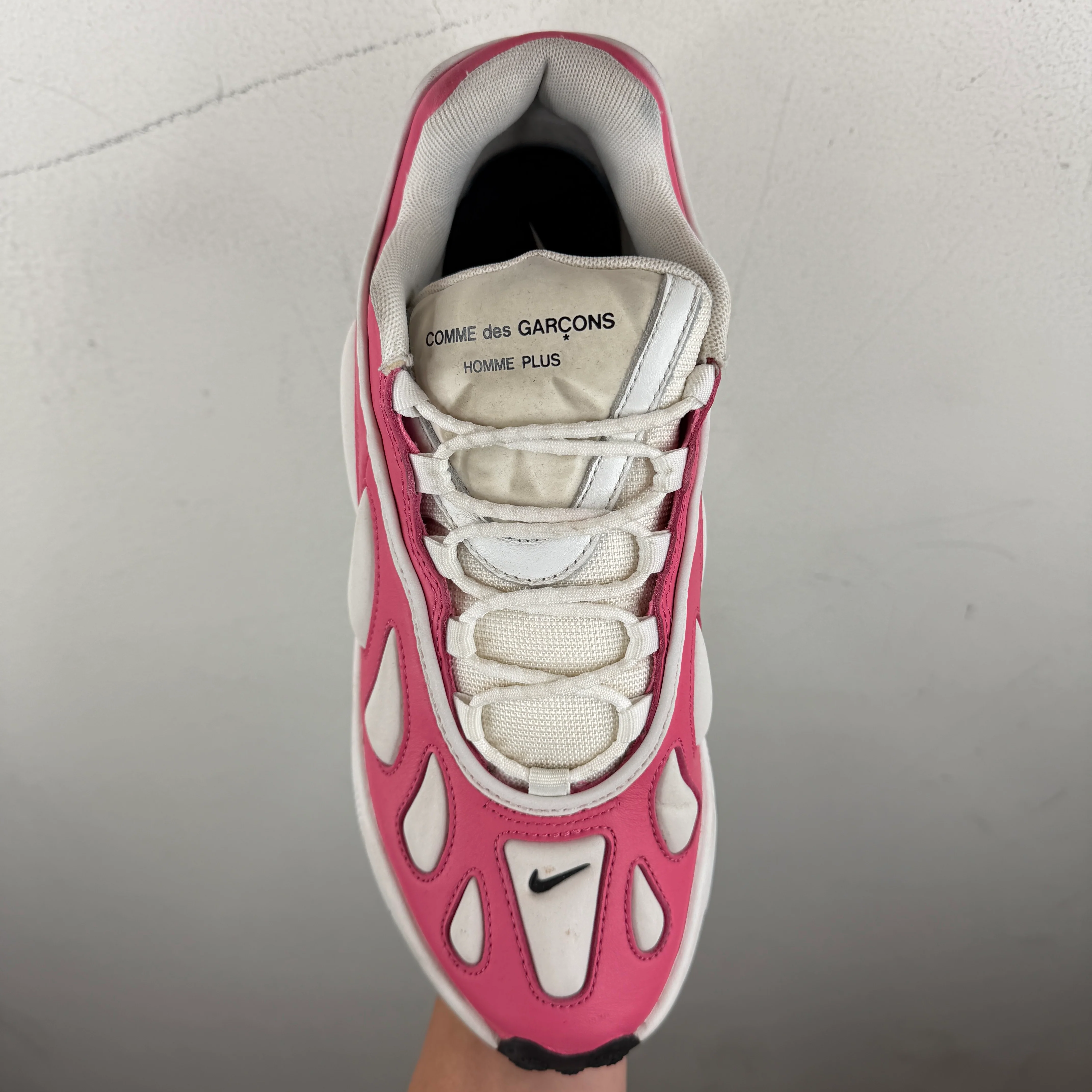 CDG Homme Plus Nike Sense 96 Spirit Pink Sneakers - Image 5
