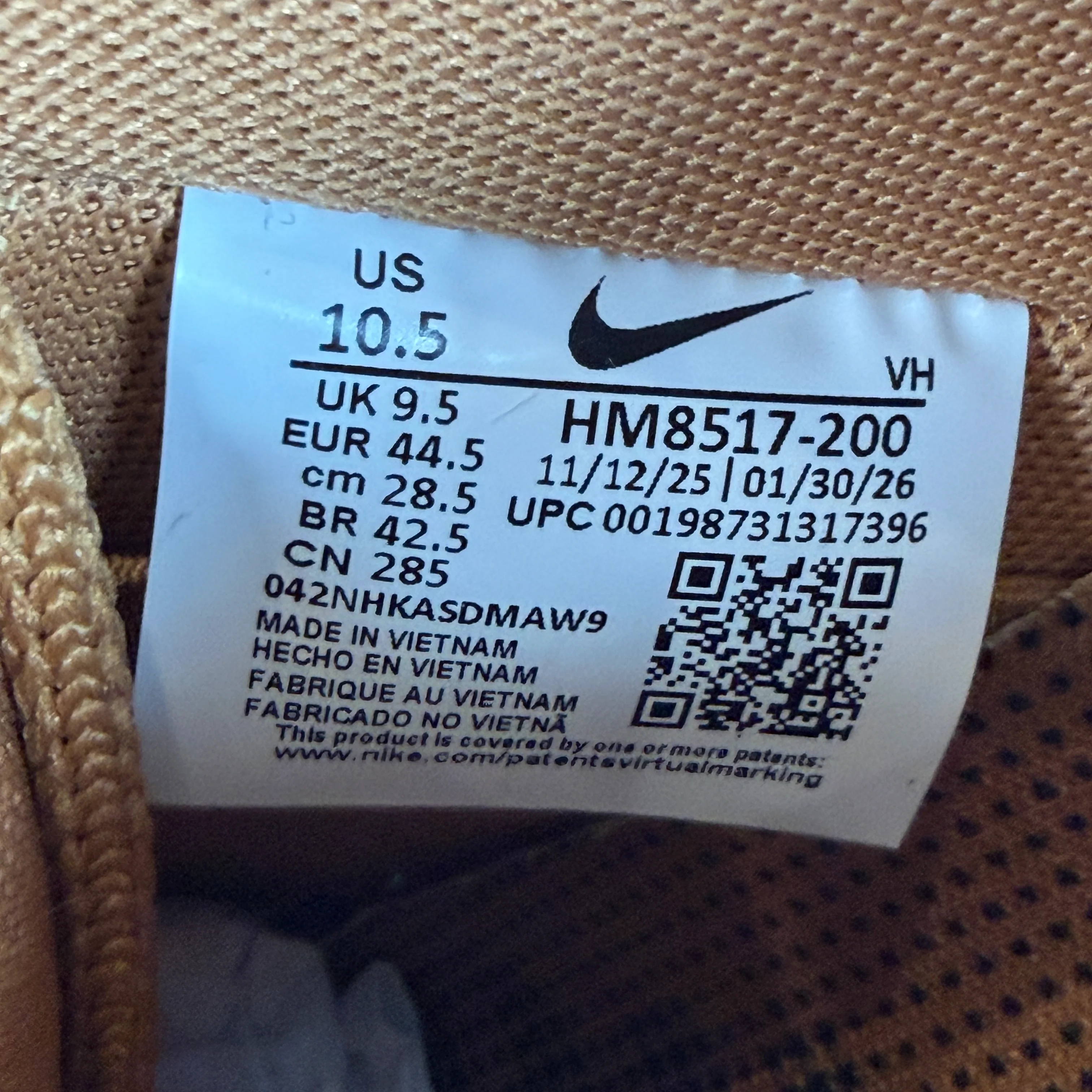Nike Wheat SB AF1 - Image 12
