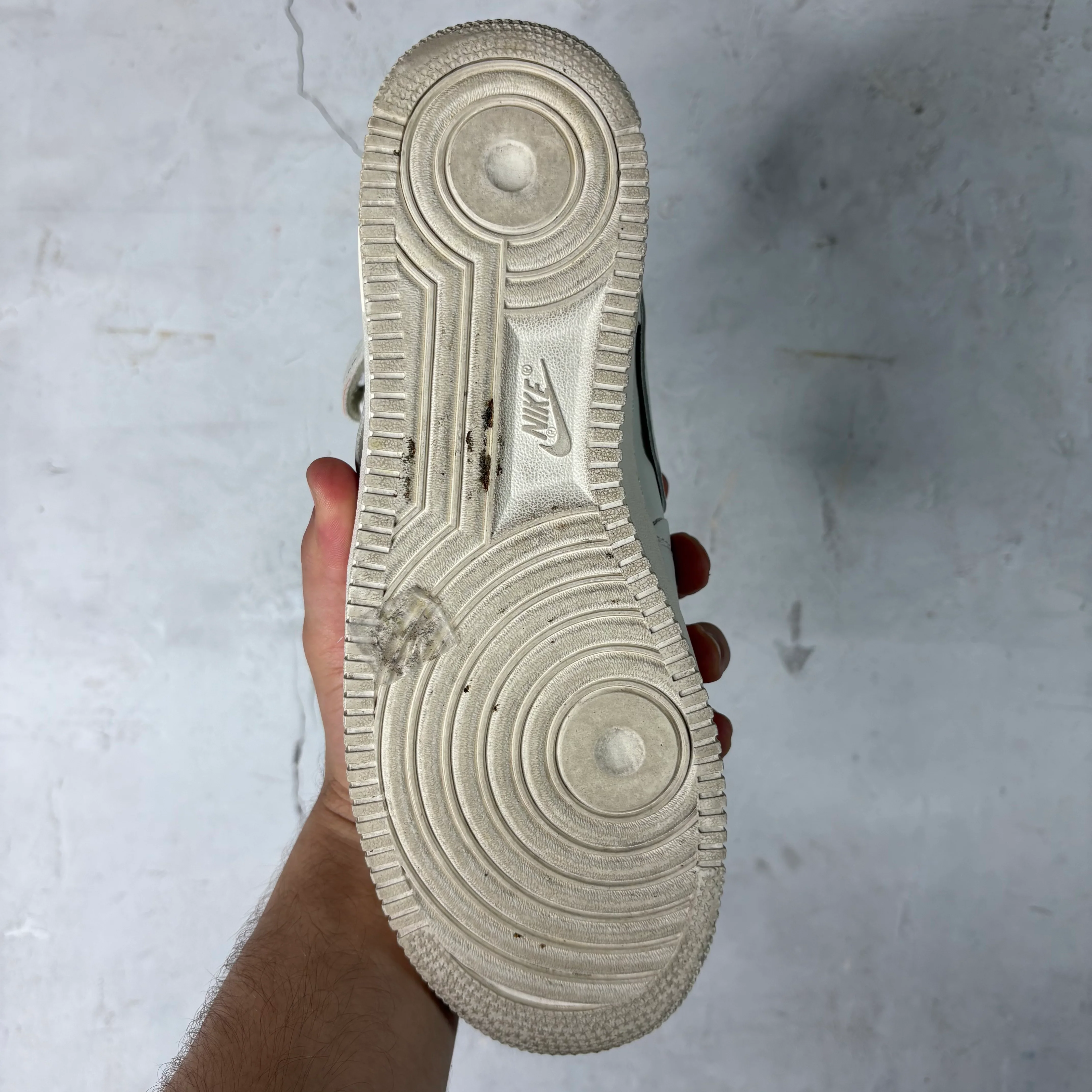 Nike x CDG White AF1 Mids - Image 11