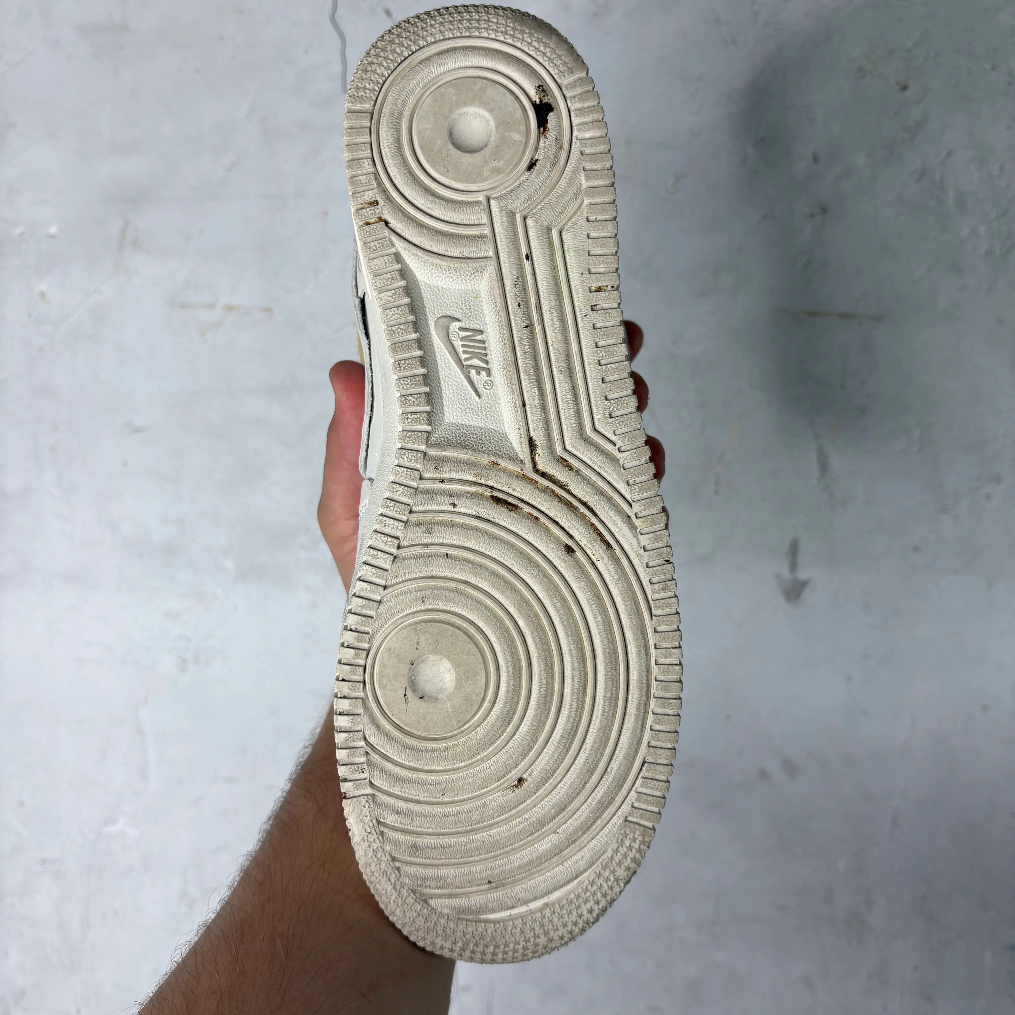 Nike x CDG White AF1 Mids - Image 6