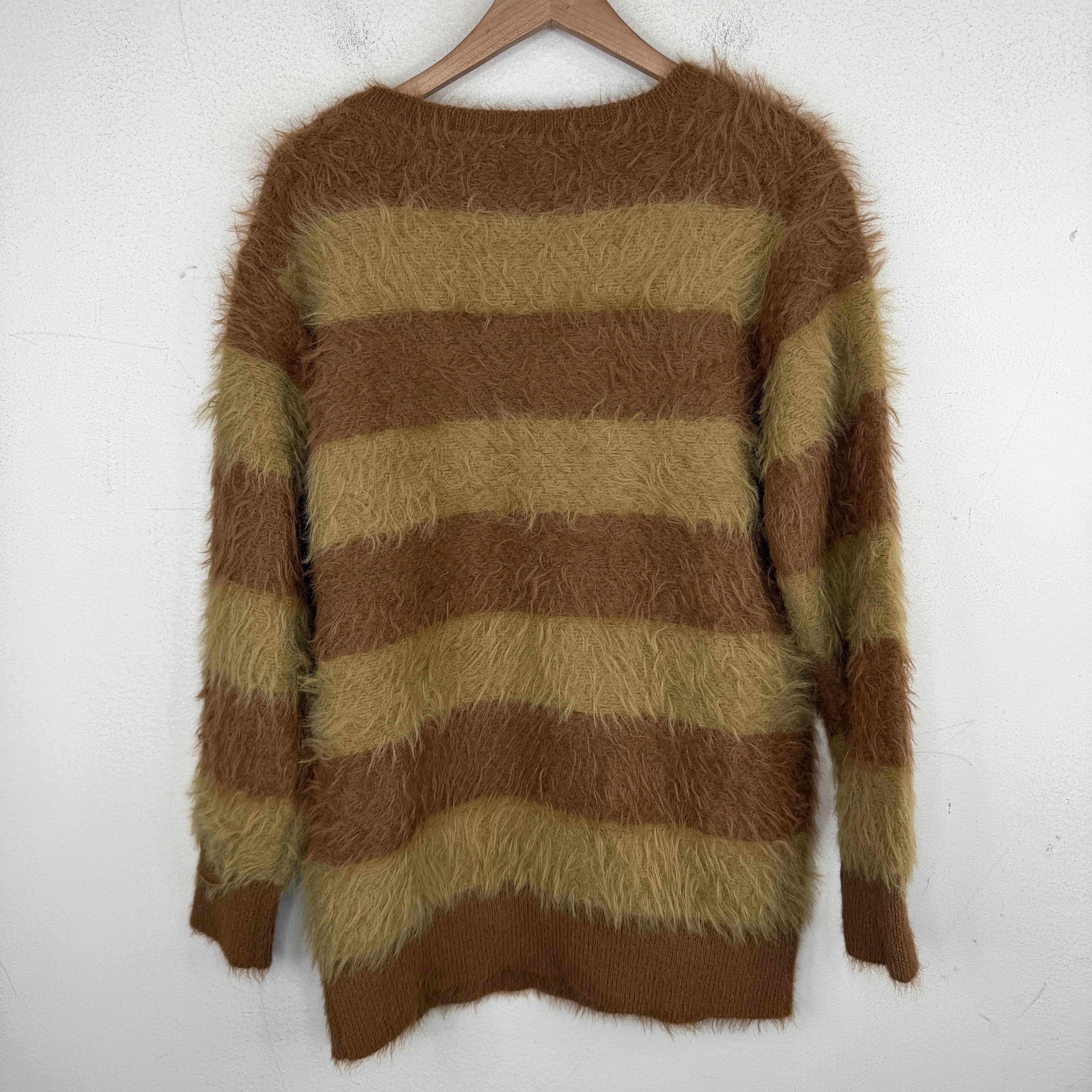 Number Nine Brown Mohair Sweater - Image 2