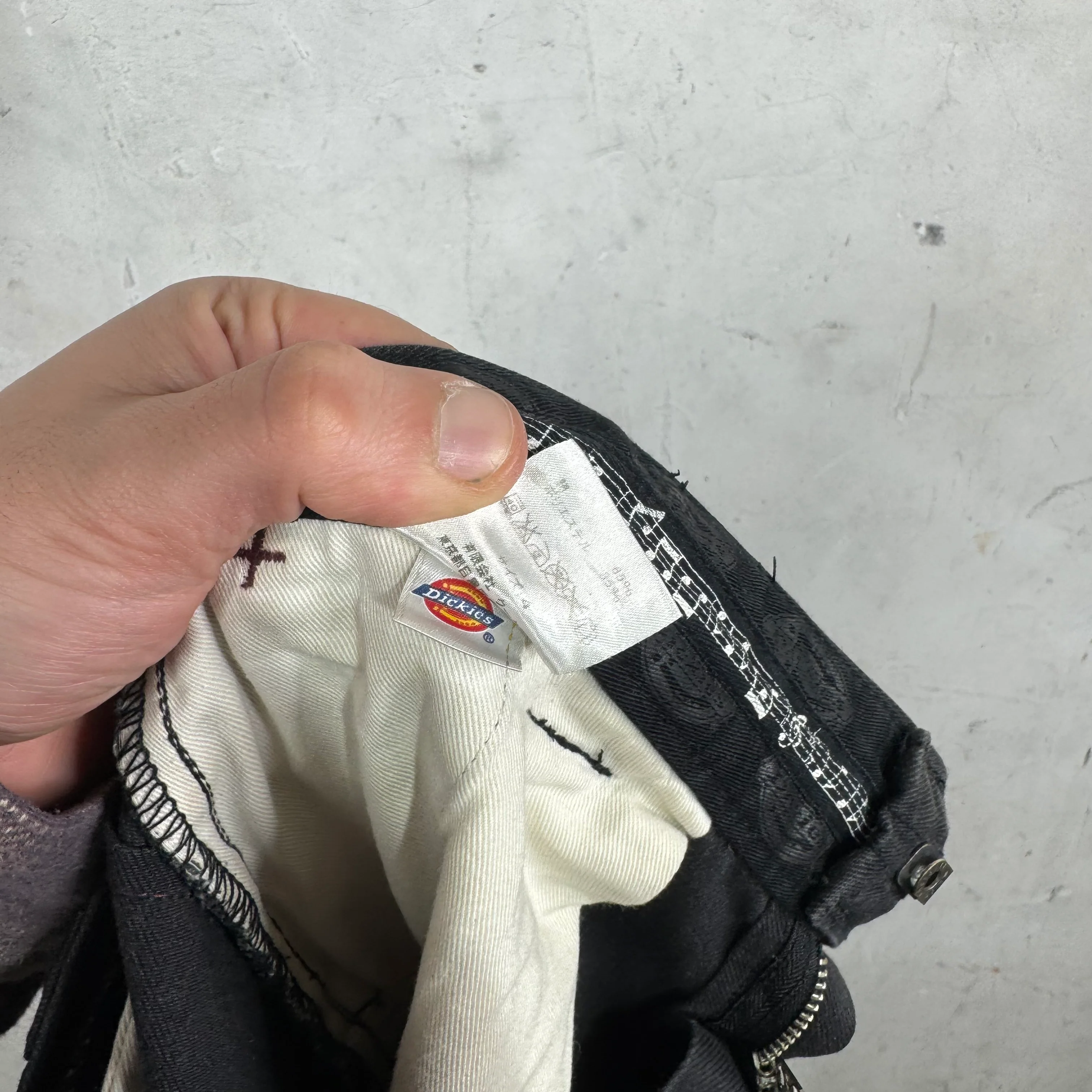 Number Nine x Dickies Contrast Stitched Pants - Image 5