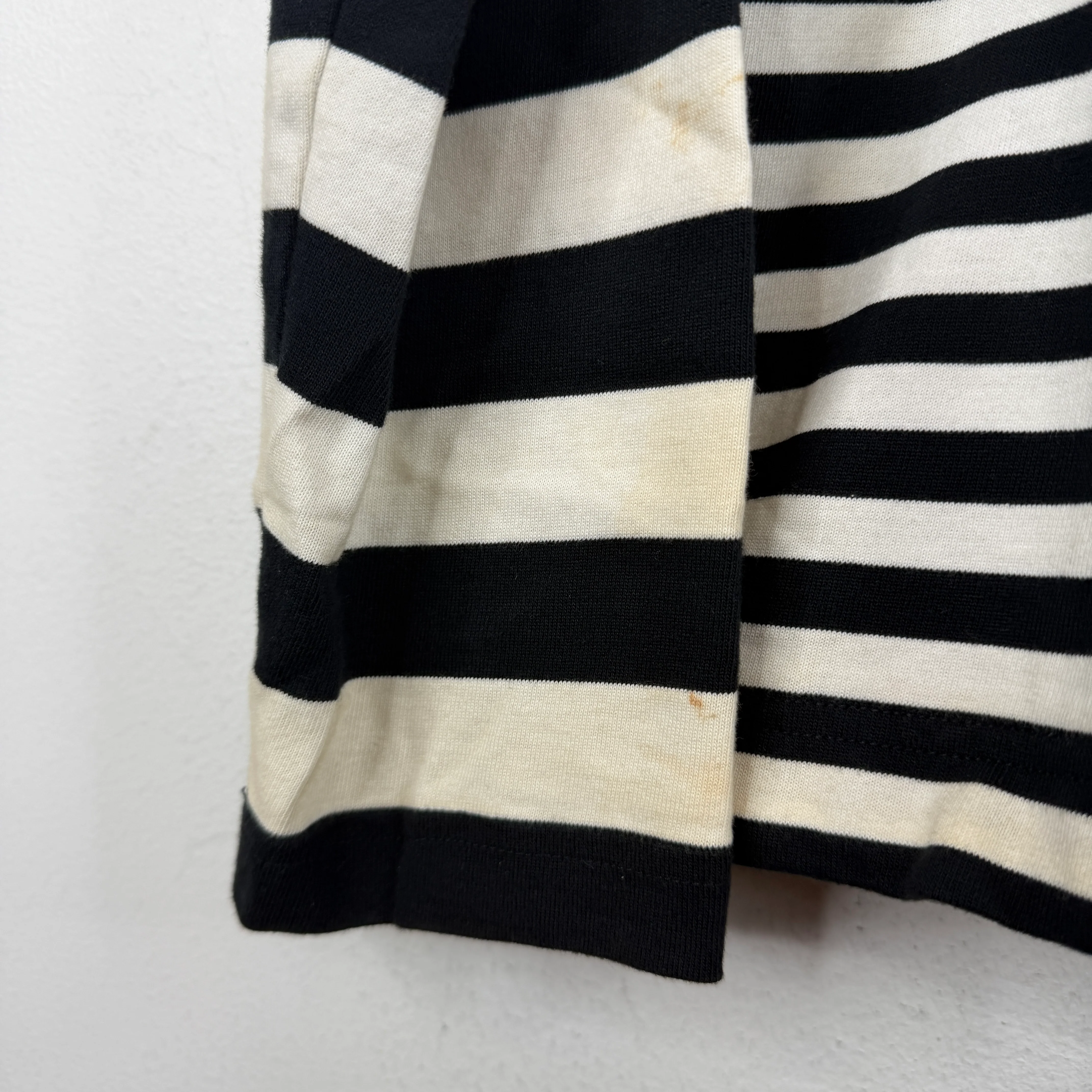 Off White Striped Frame Of Mind LS Shir - Image 9