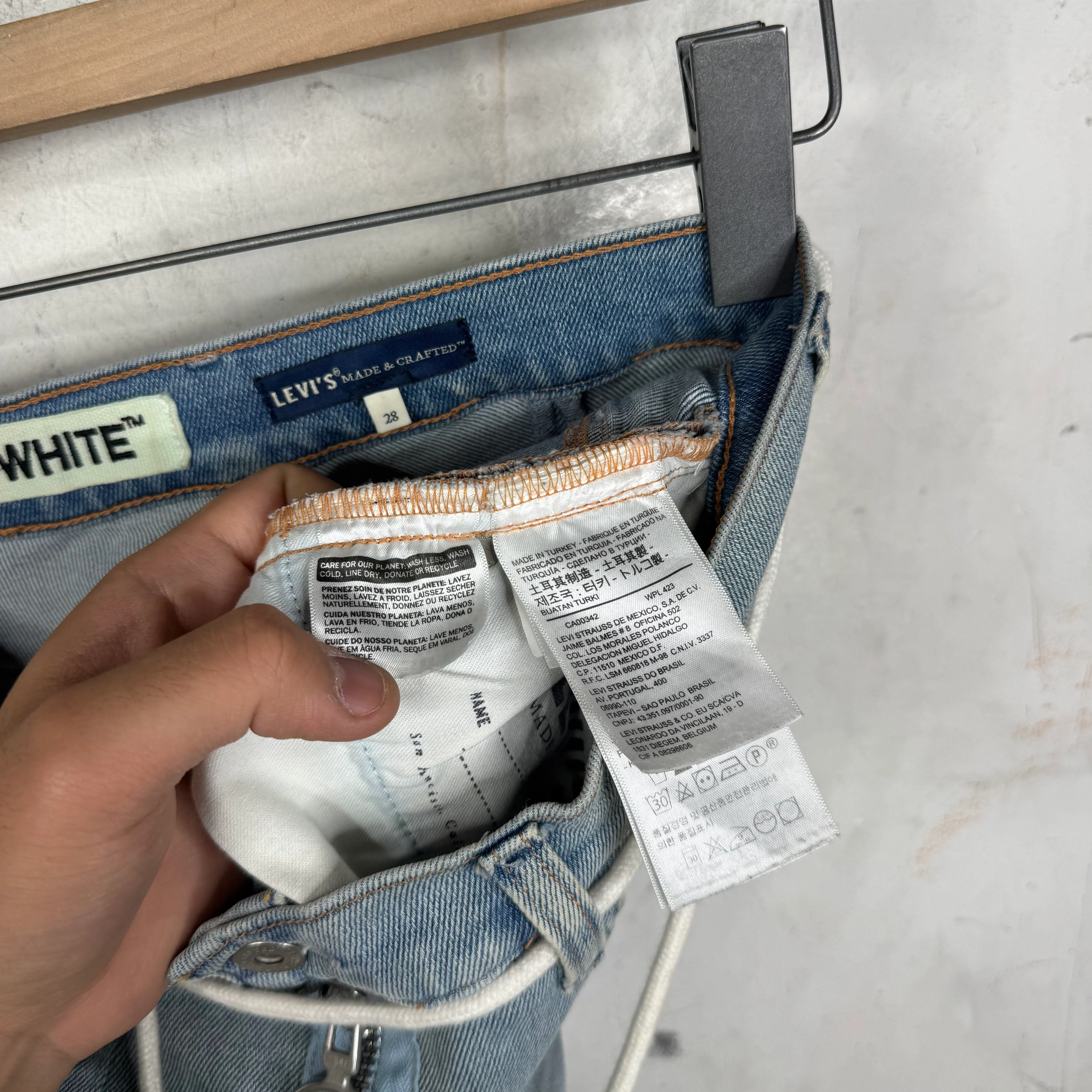 Off-White x Levis M&C Skinny Jeans - Image 6