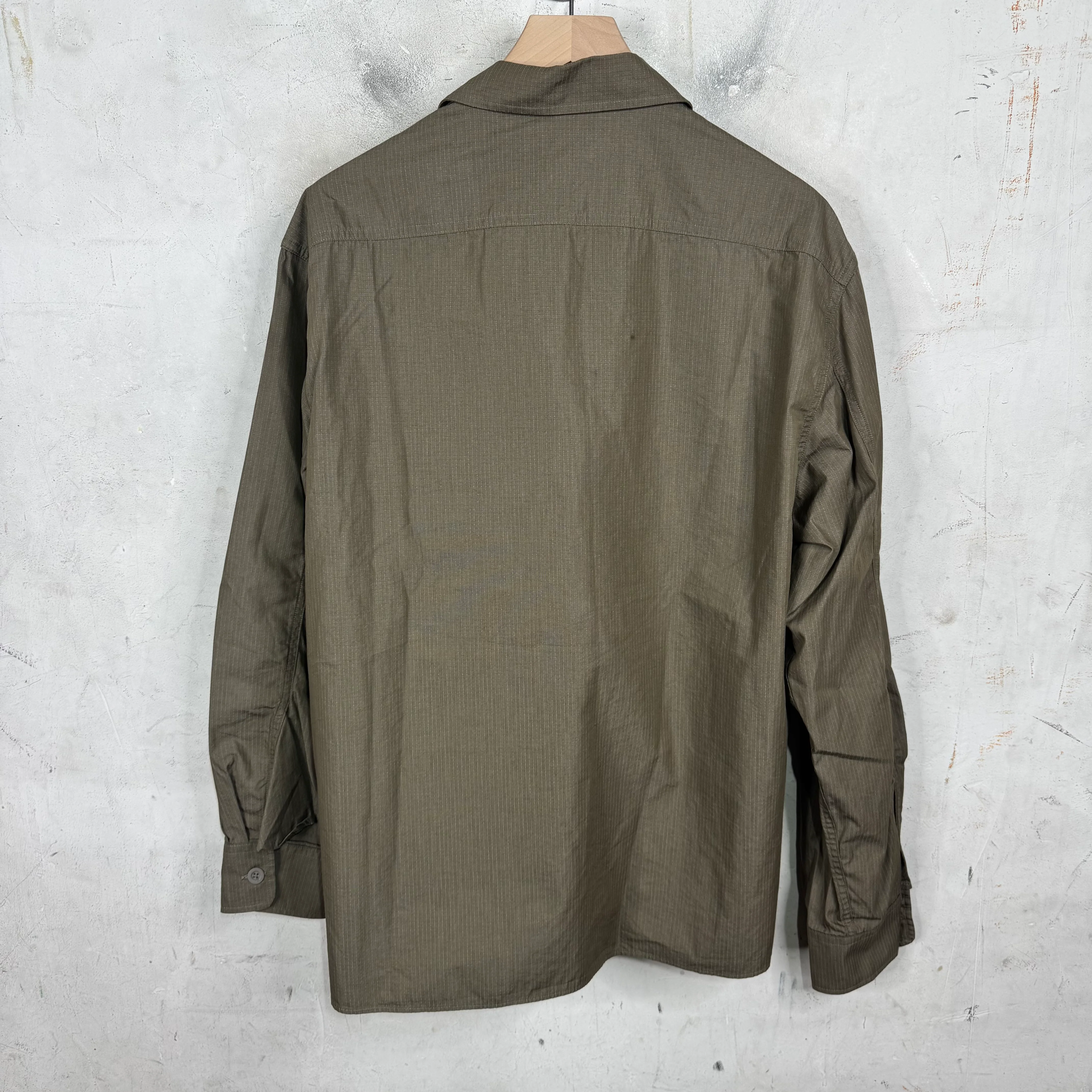Our Legacy Military Base Shirt Olive - Image 2