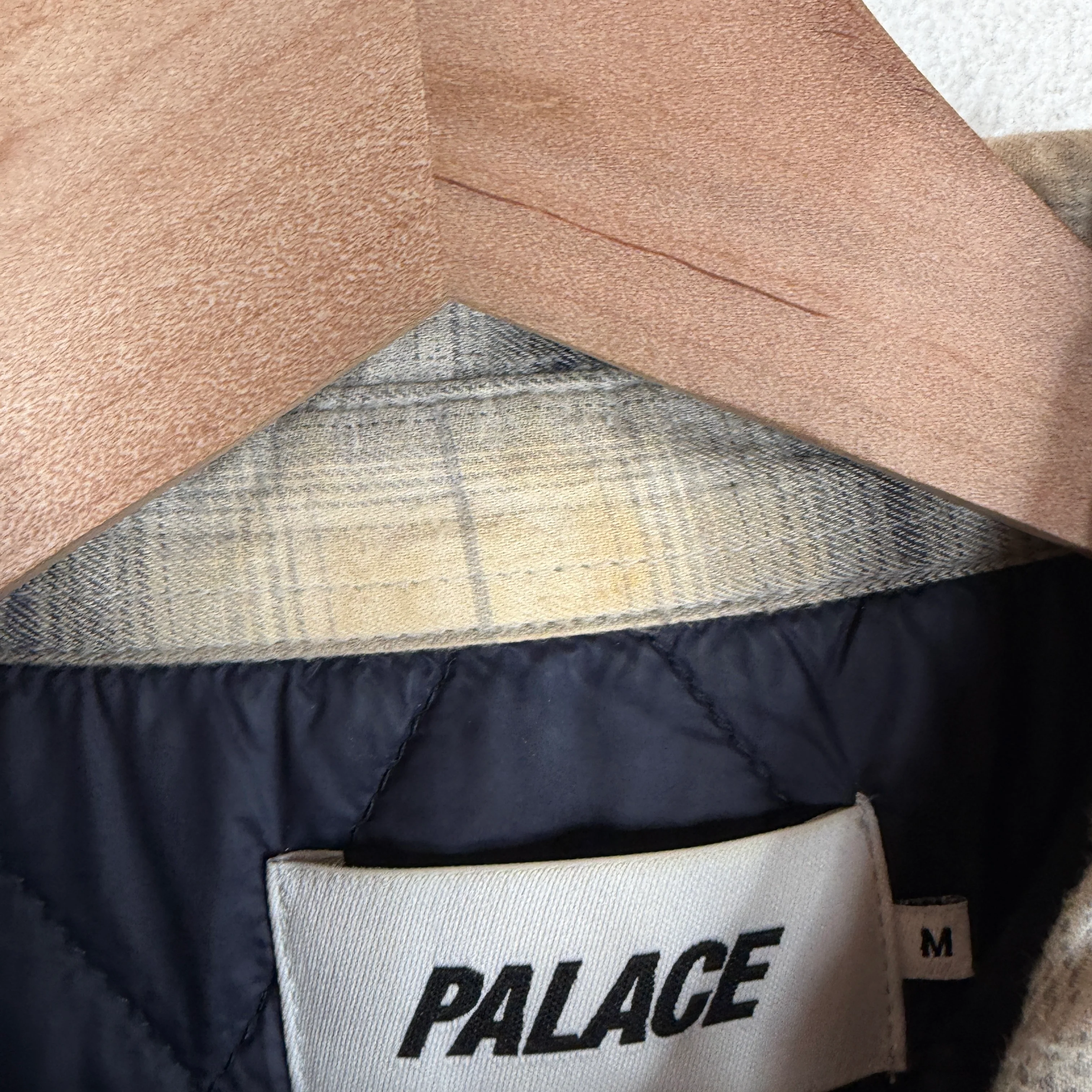 Palace Light Padded Duck Zip Flannel - Image 10