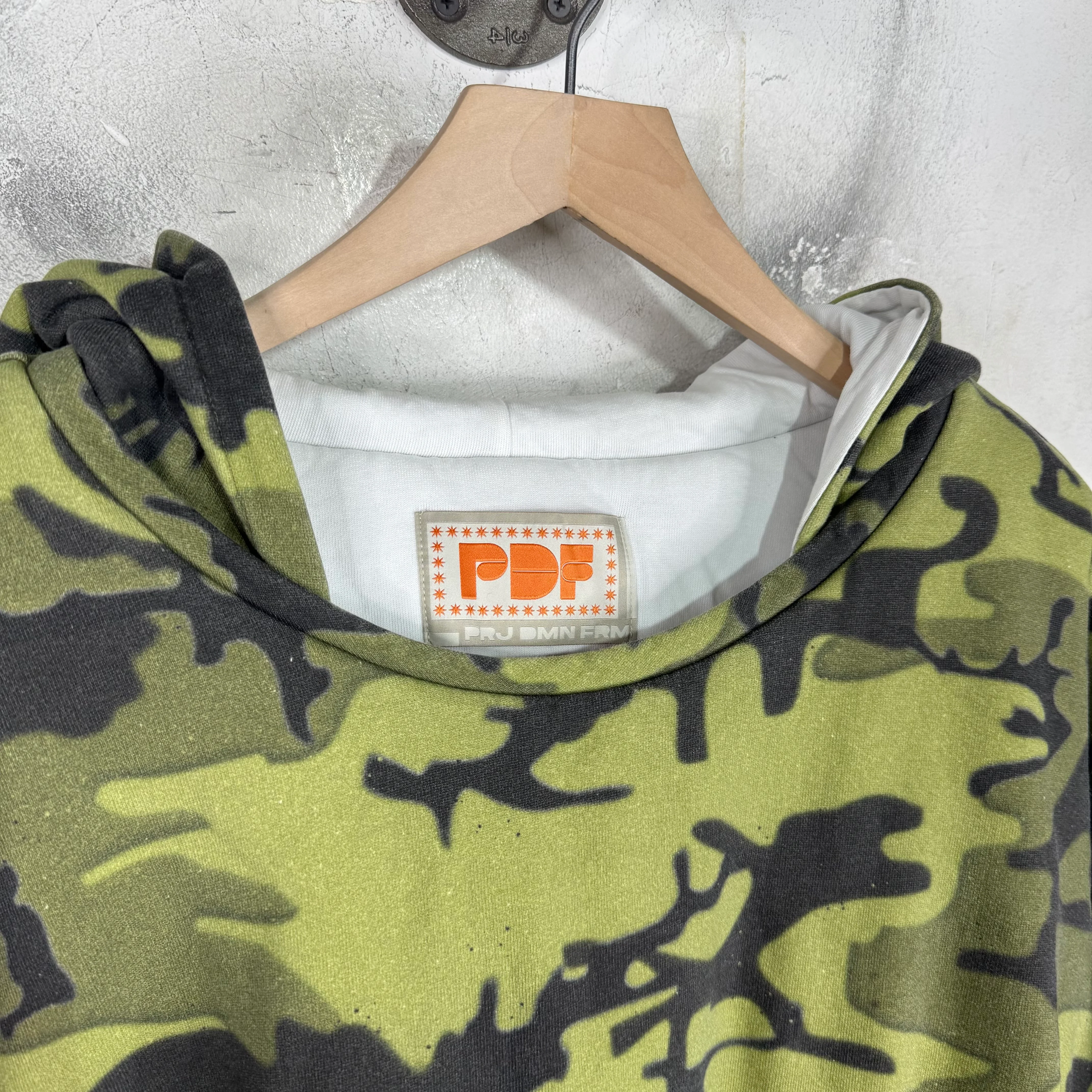 PDFCHANNEL Camo Padded Hoodie - Image 3