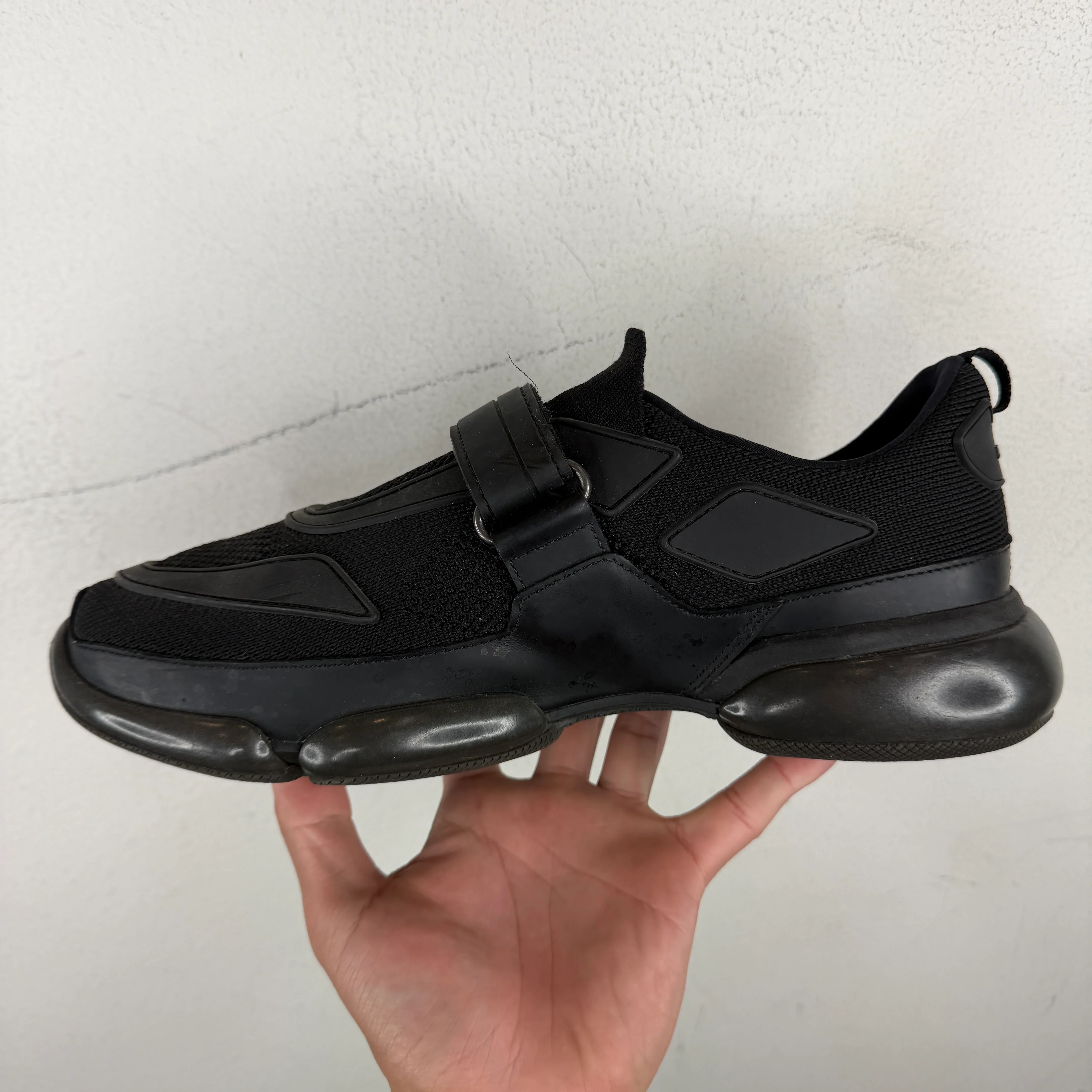 Prada Black Cloudburst Sneakers - Image 4