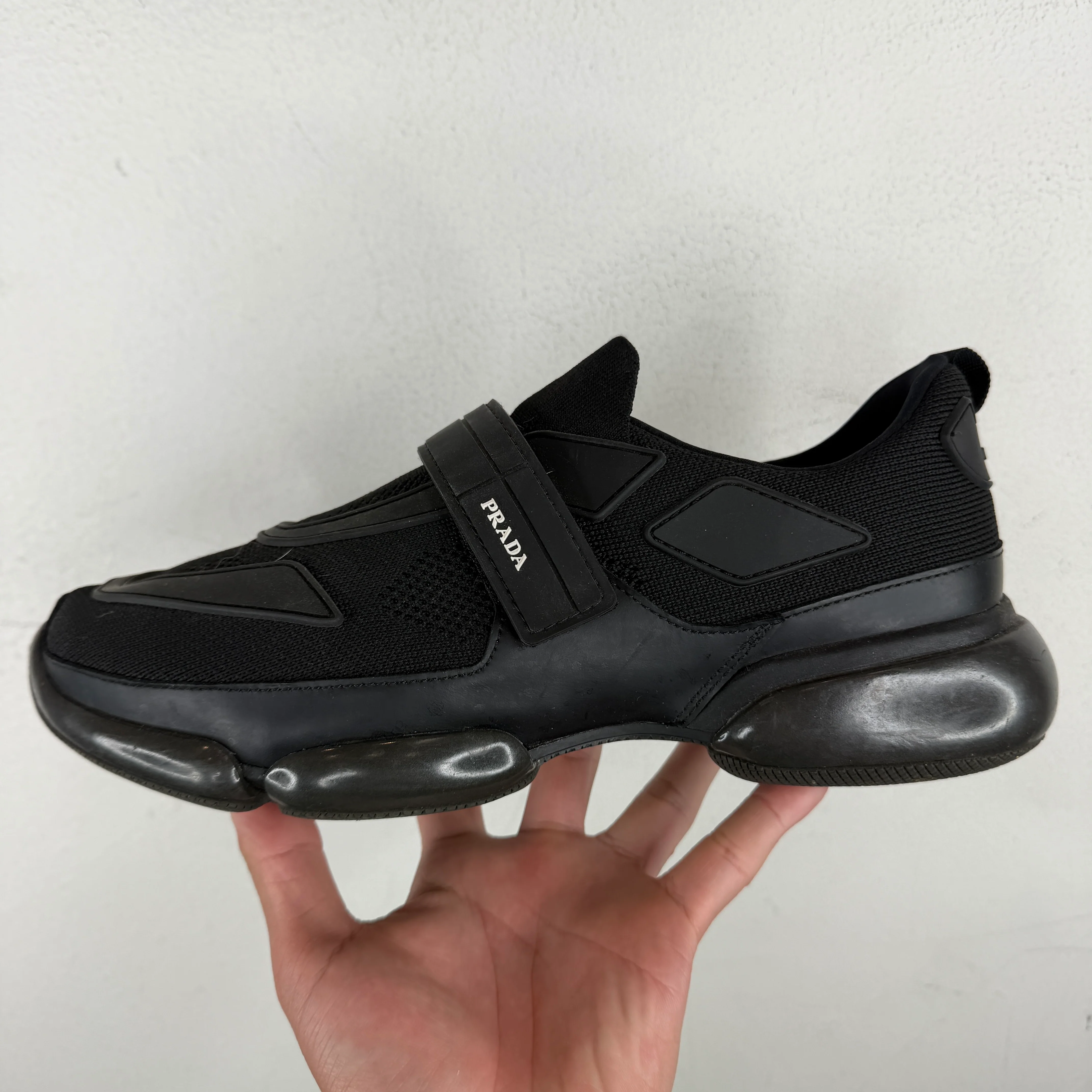 Prada Black Cloudburst Sneakers - Image 7