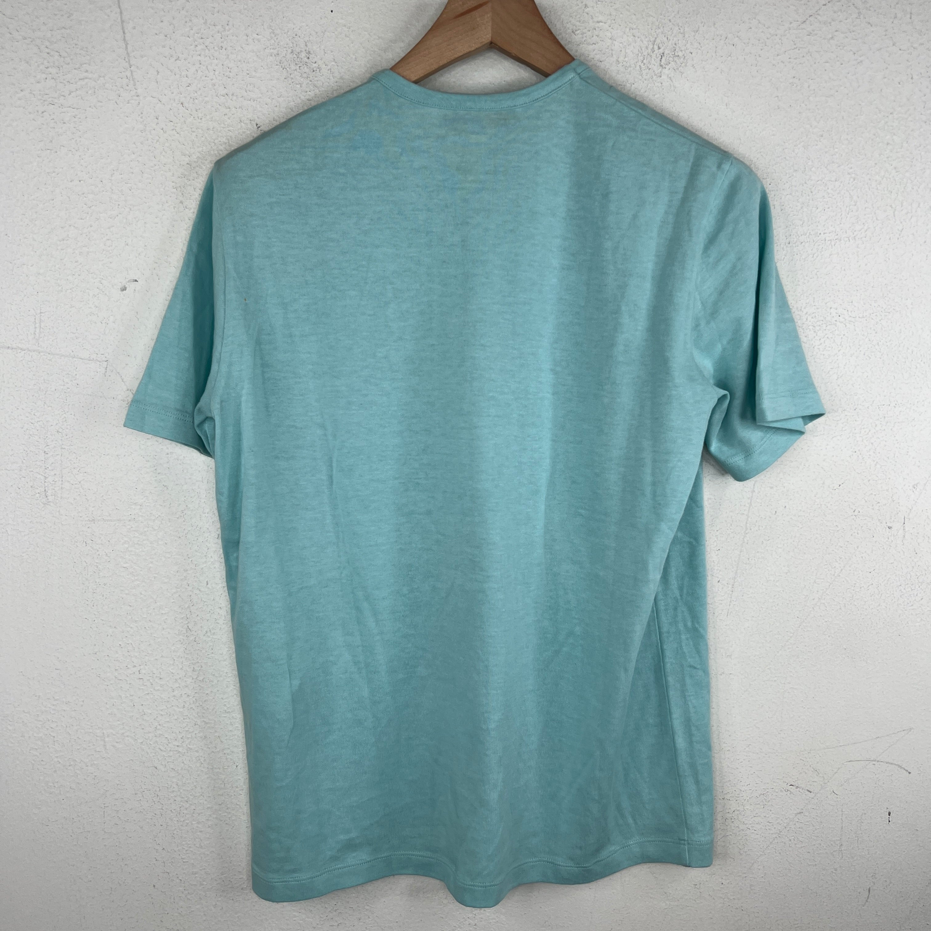 Prada Blue Basic T-Shirt - Image 2