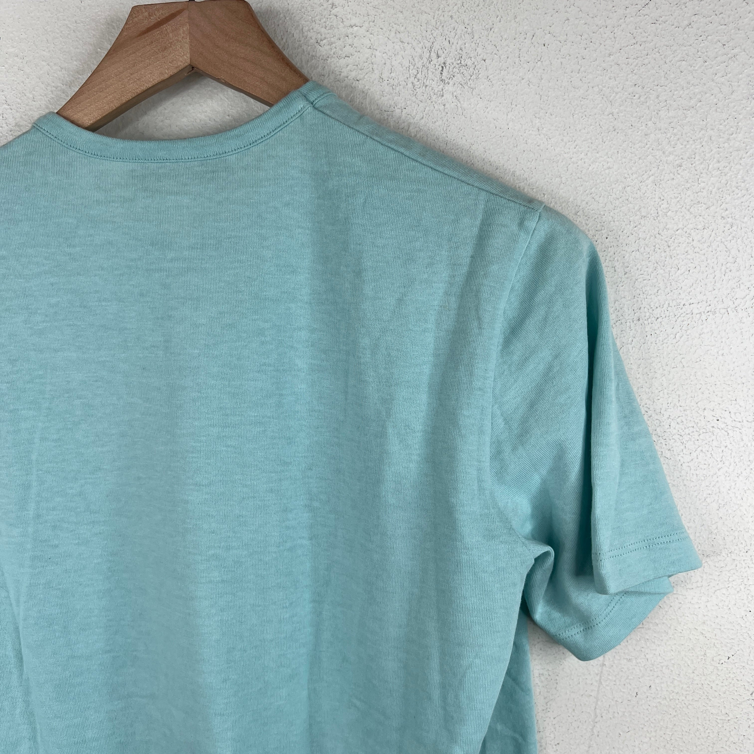 Prada Blue Basic T-Shirt - Image 7