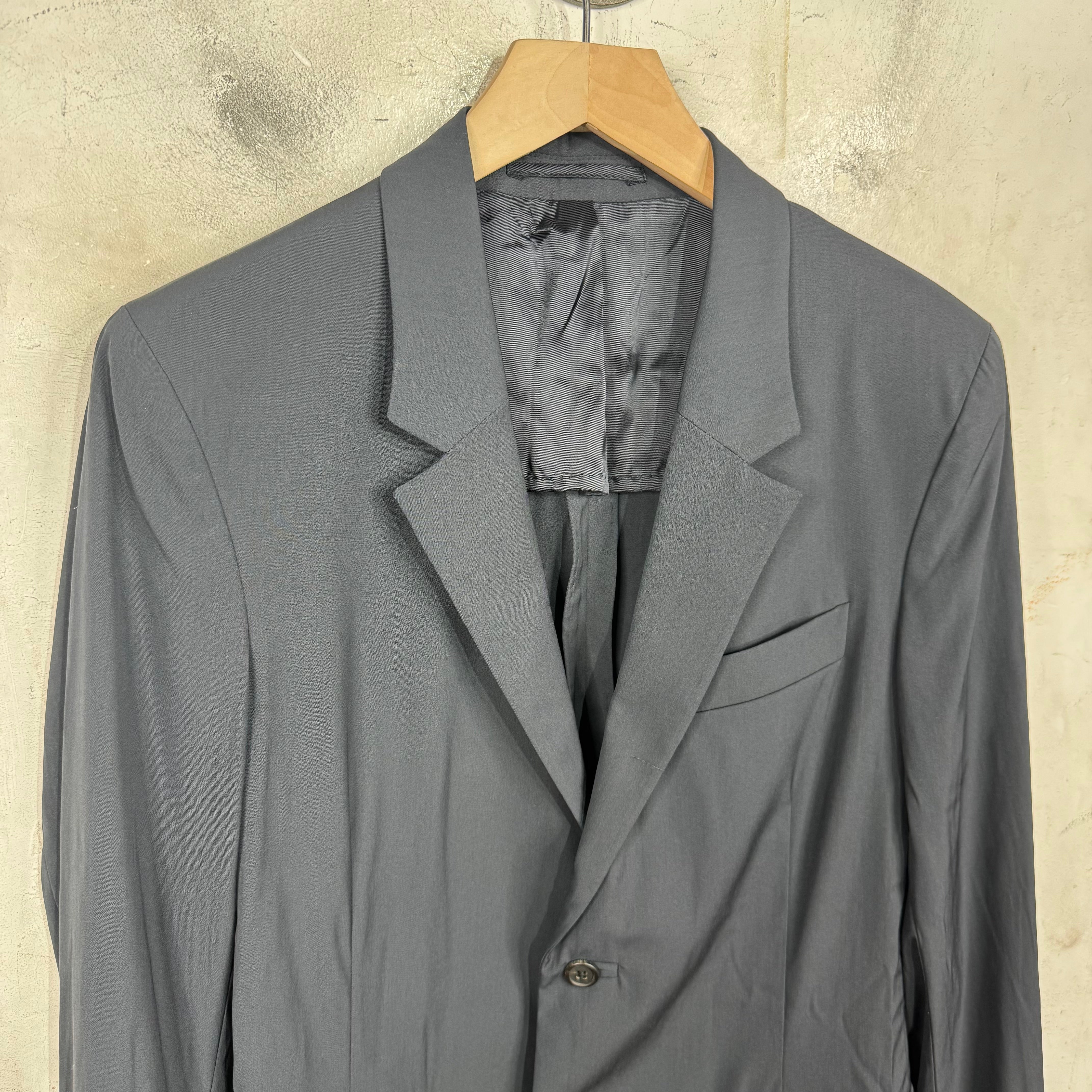 Prada Dark Grey Nylon Blazer - Image 4